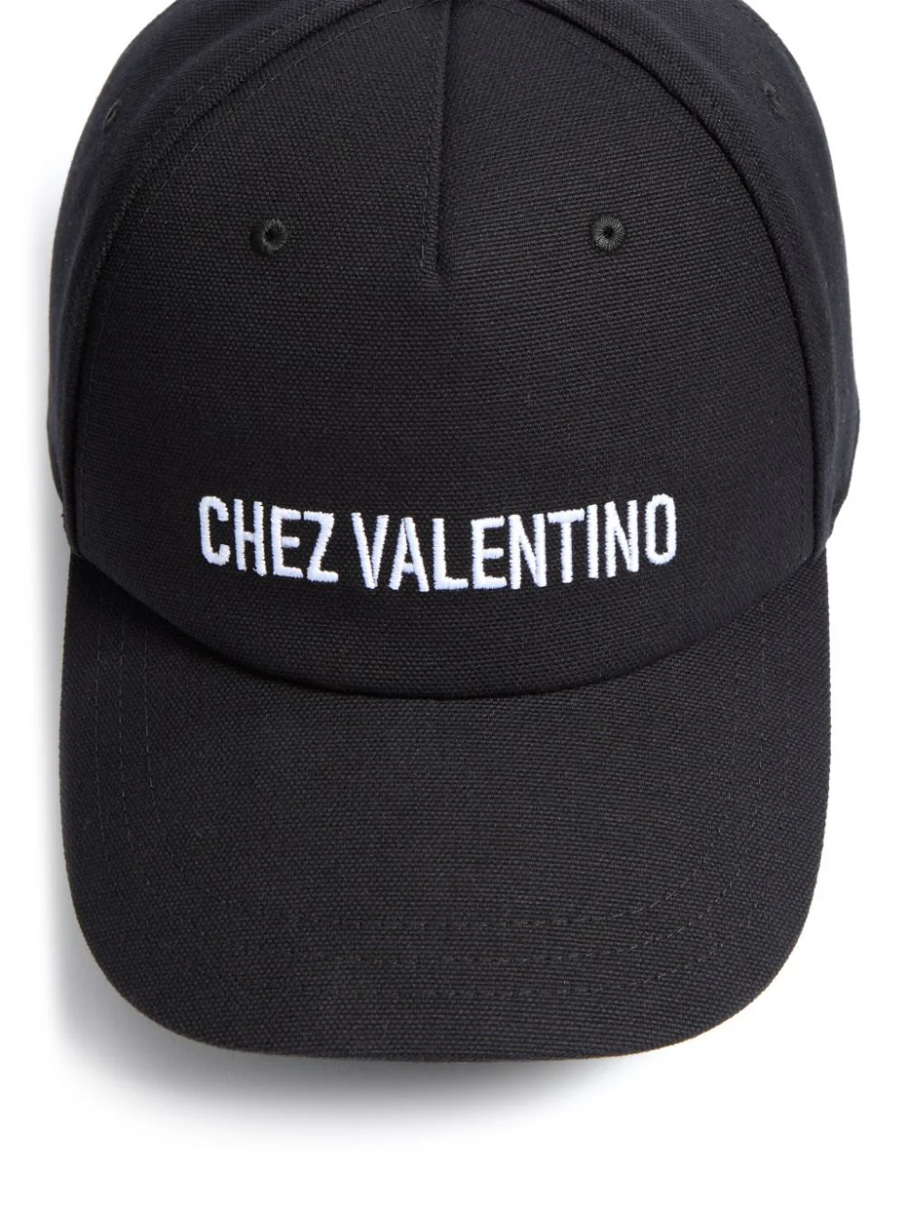VALENTINO GARAVANI Embroidered Cotton Baseball Cap - Image 4