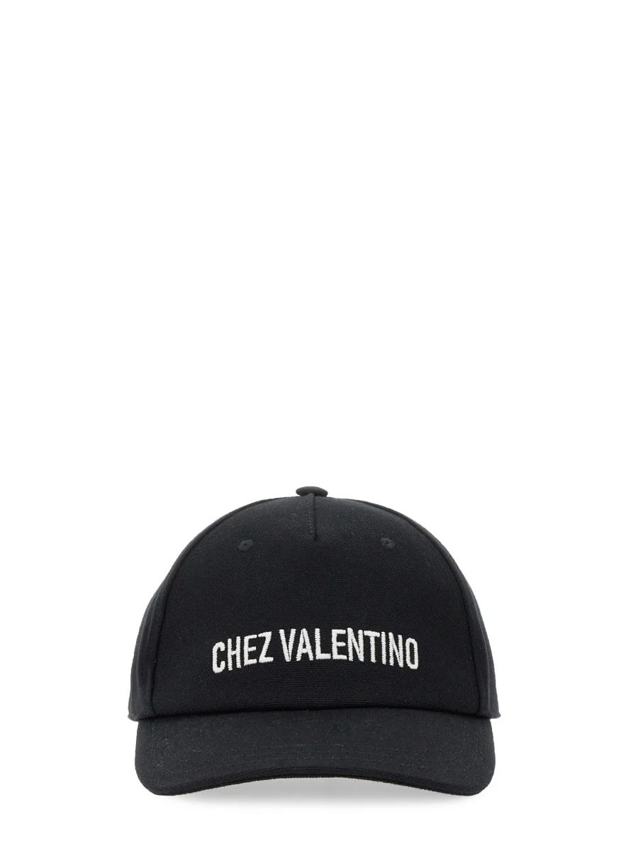 VALENTINO GARAVANI Embroidered Cotton Baseball Cap - Image 7
