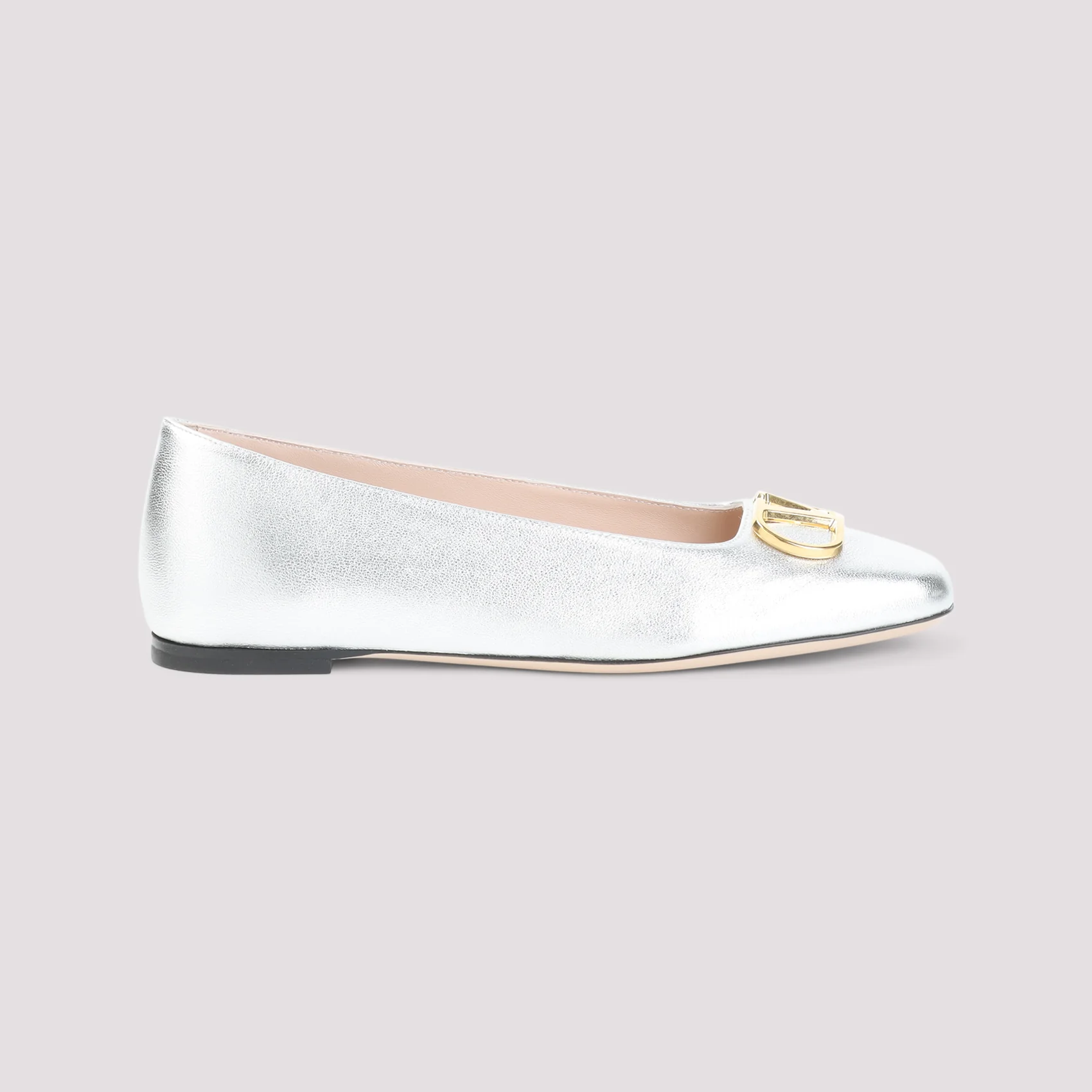 Valentino Garavani Luxe Lambskin Ballerina Flats for Women - Image 3
