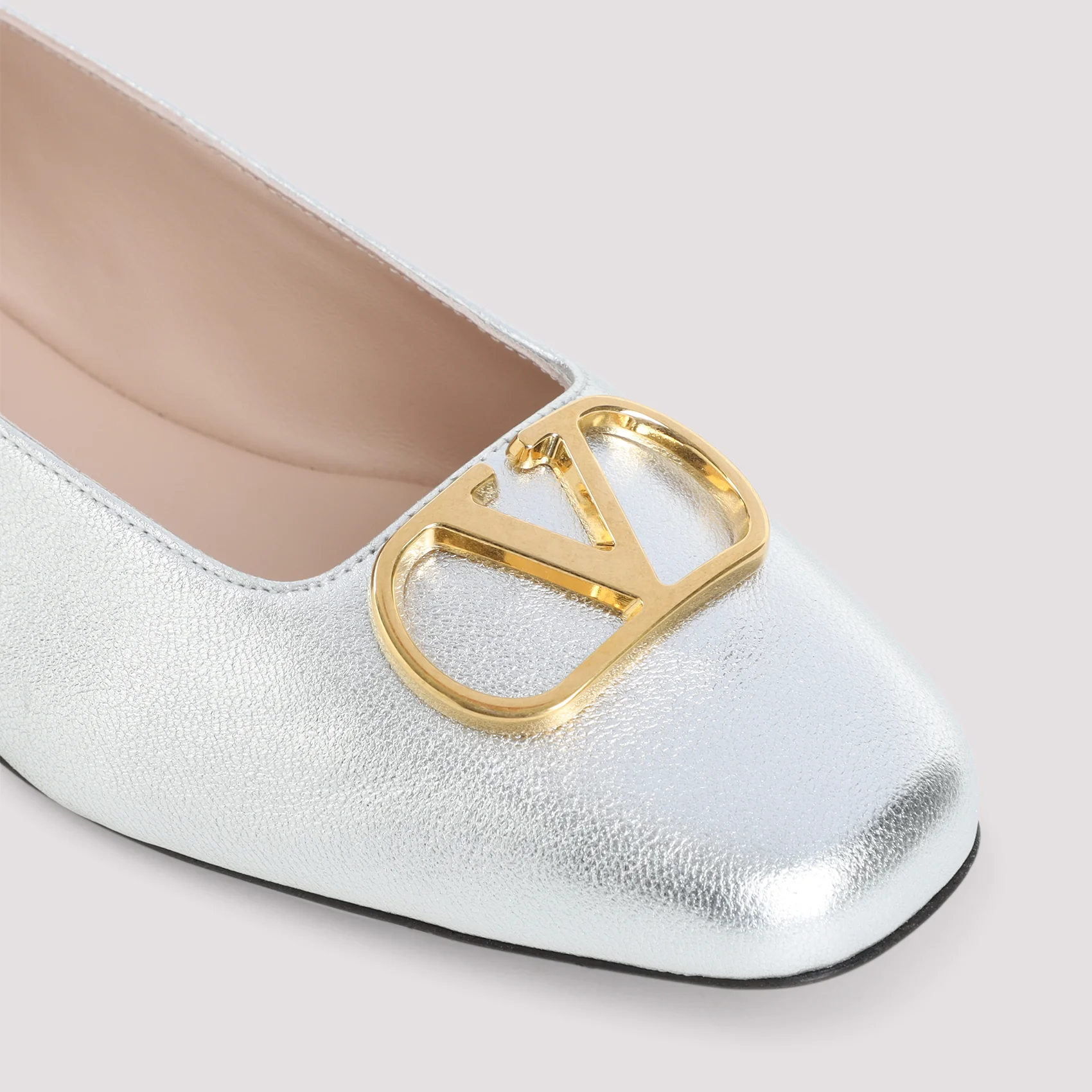 Valentino Garavani Luxe Lambskin Ballerina Flats for Women - Image 6