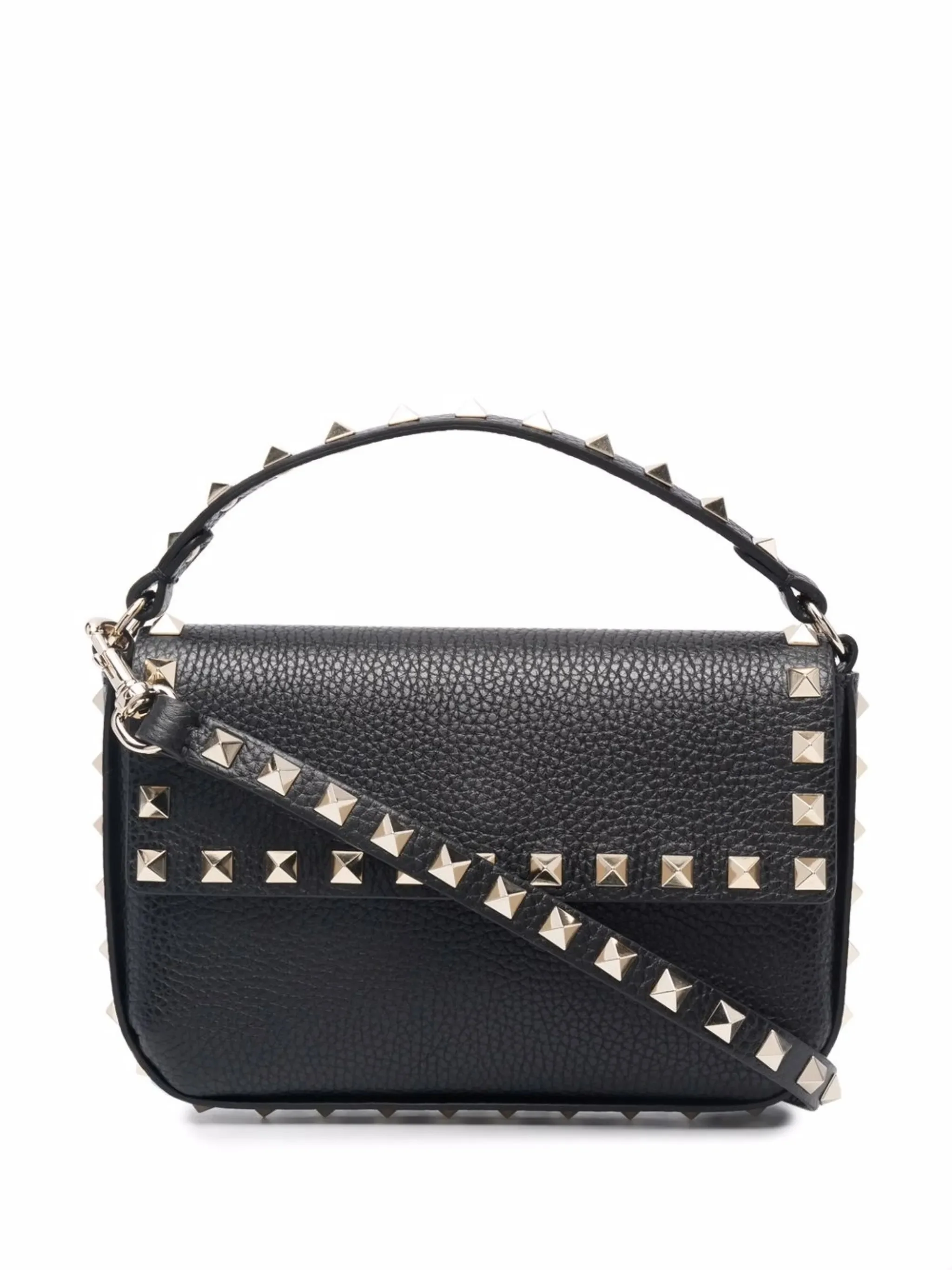 Valentino Garavani Mini Bag with Antique Brass Hardware - 11 cm x 19 cm