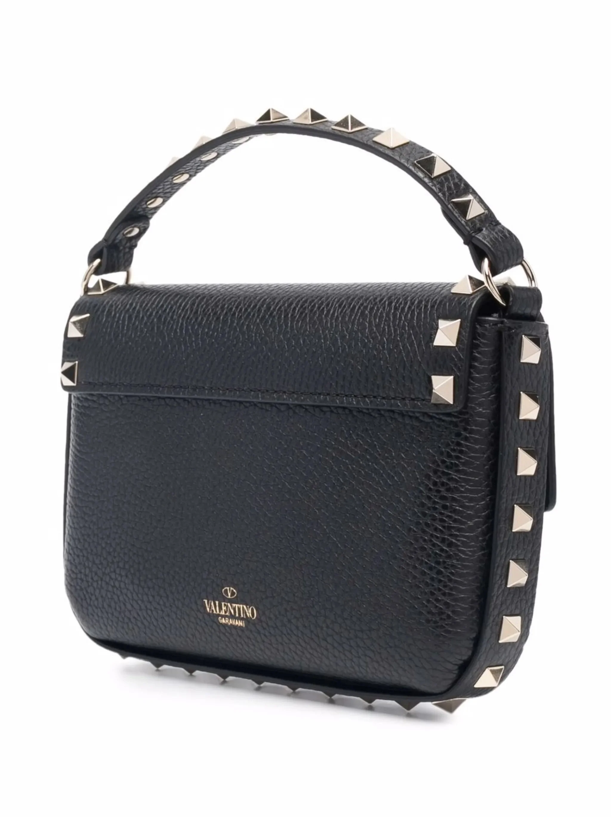 Valentino Garavani Mini Bag with Antique Brass Hardware - 11 cm x 19 cm - Image 3