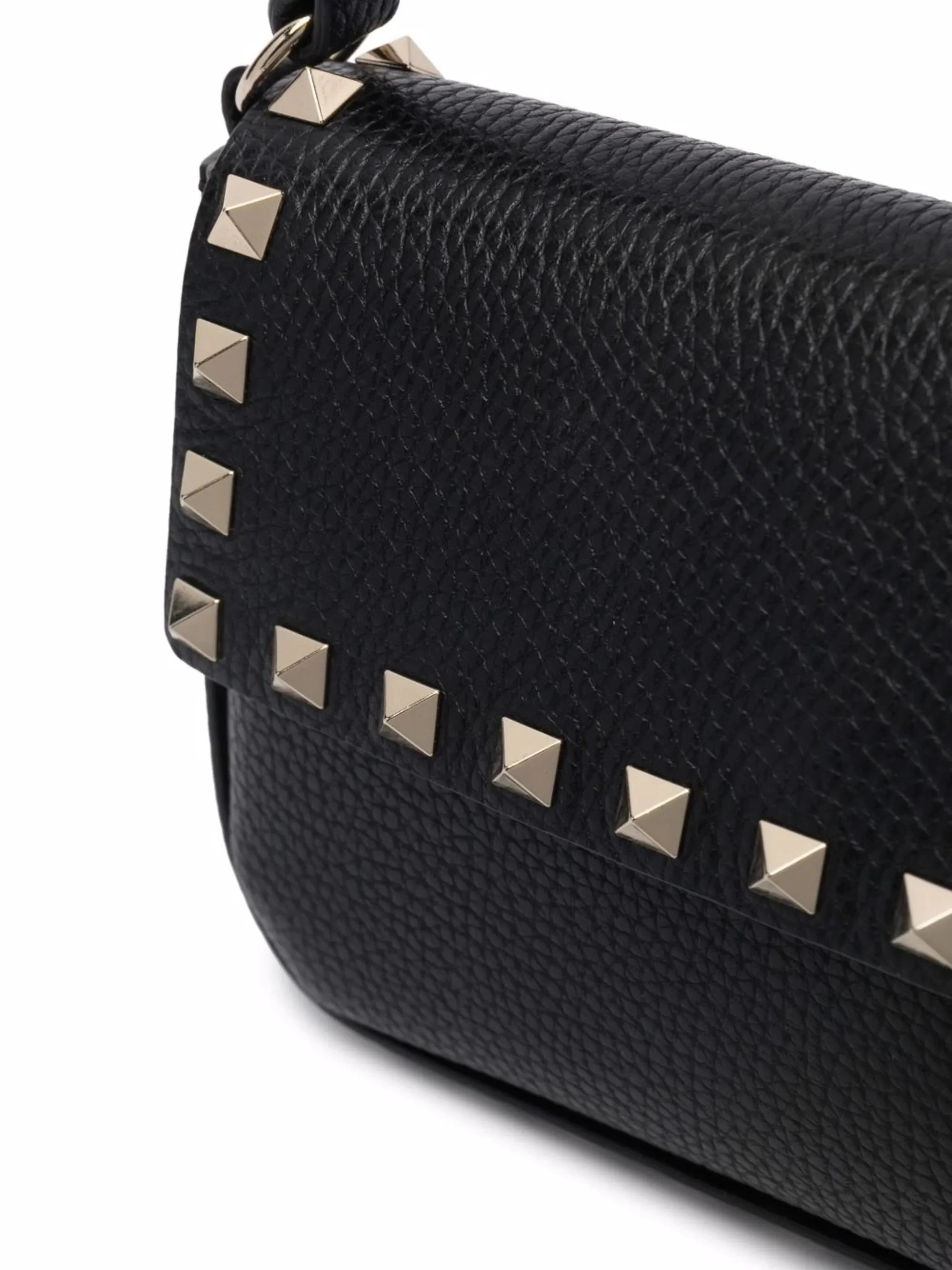 Valentino Garavani Mini Bag with Antique Brass Hardware - 11 cm x 19 cm - Image 4