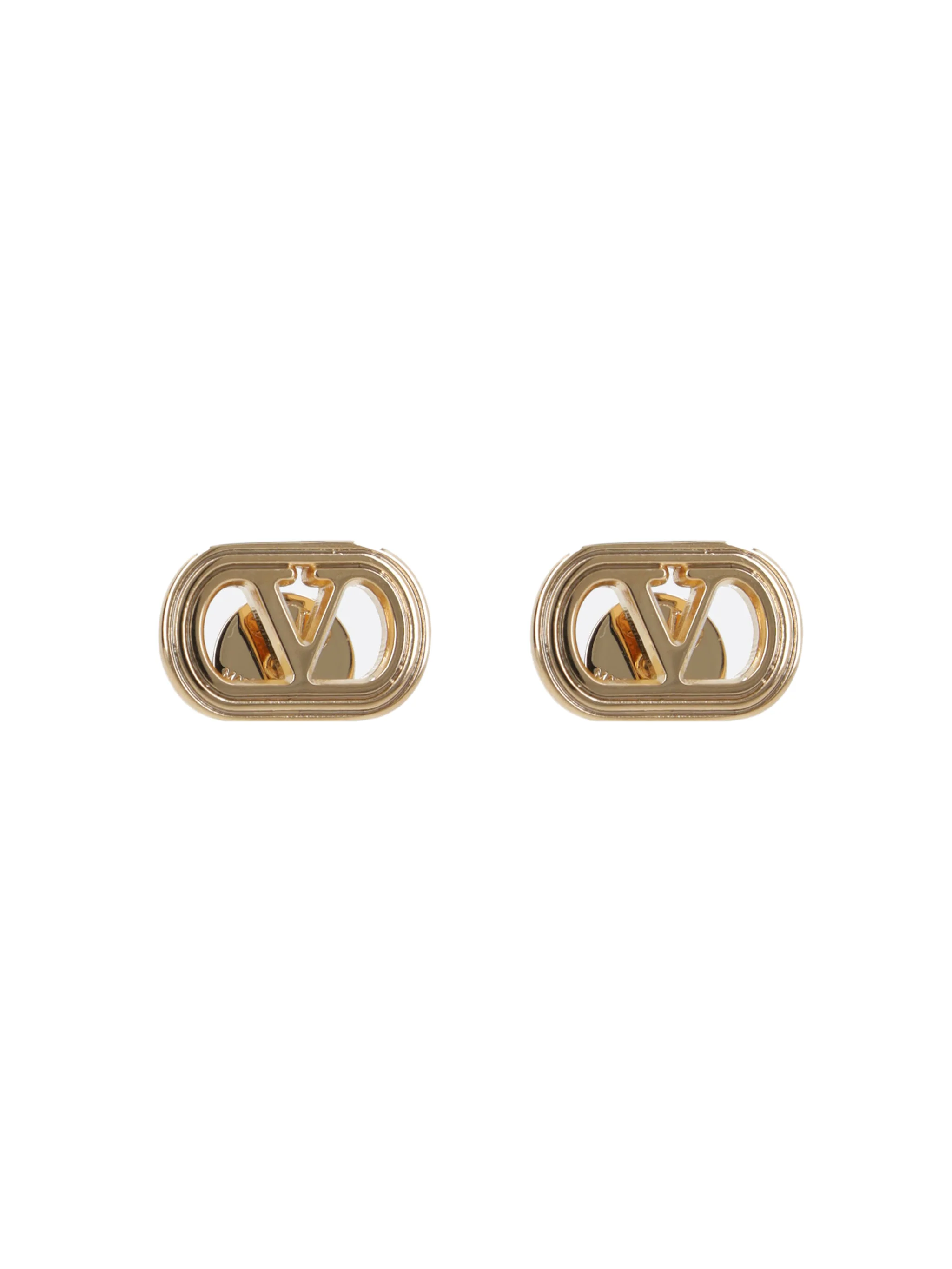 Valentino Garavani Mini Elegant Pin Closure Earrings - 1.5 x 1 cm