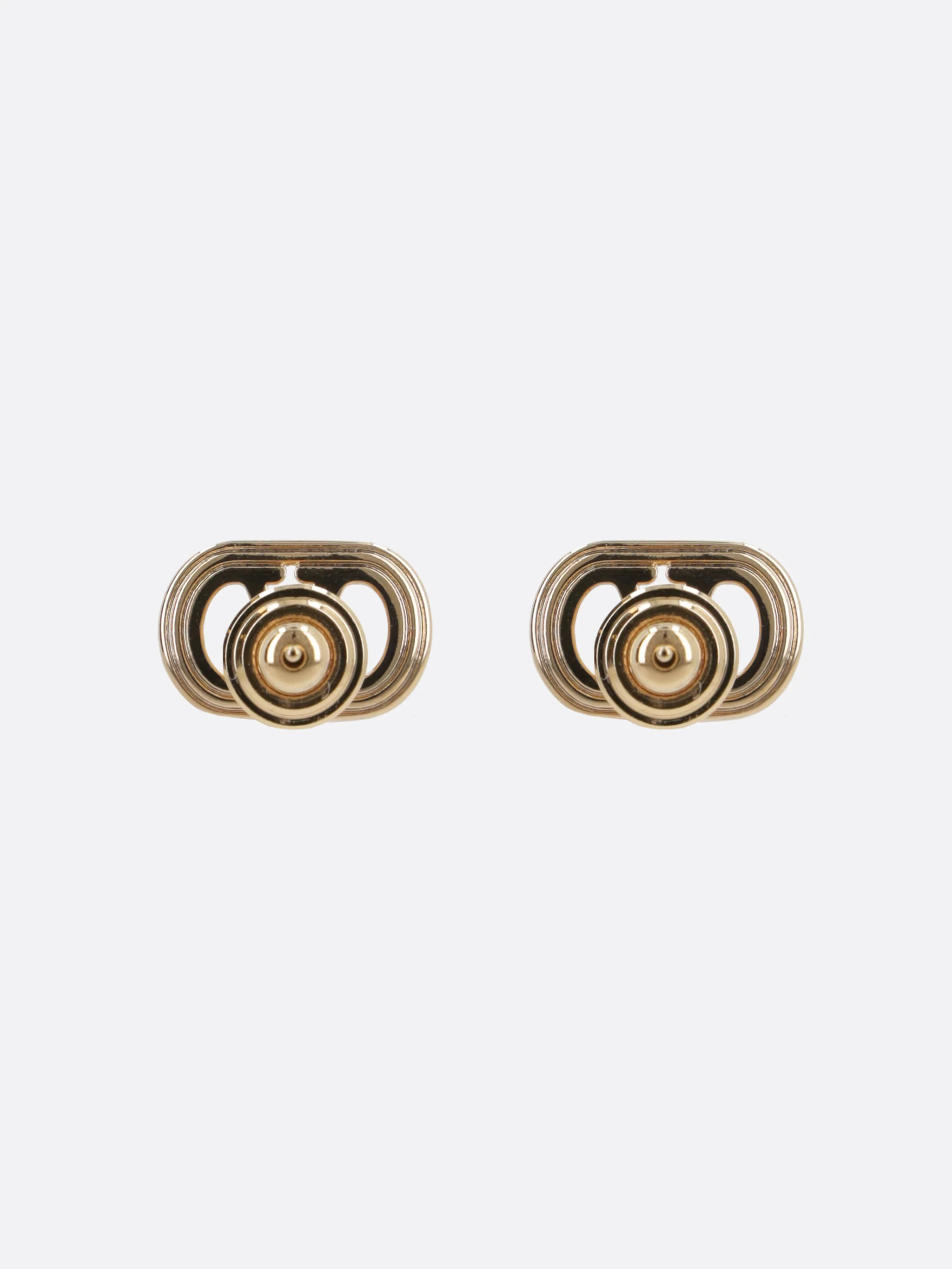 Valentino Garavani Mini Elegant Pin Closure Earrings - 1.5 x 1 cm - Image 2