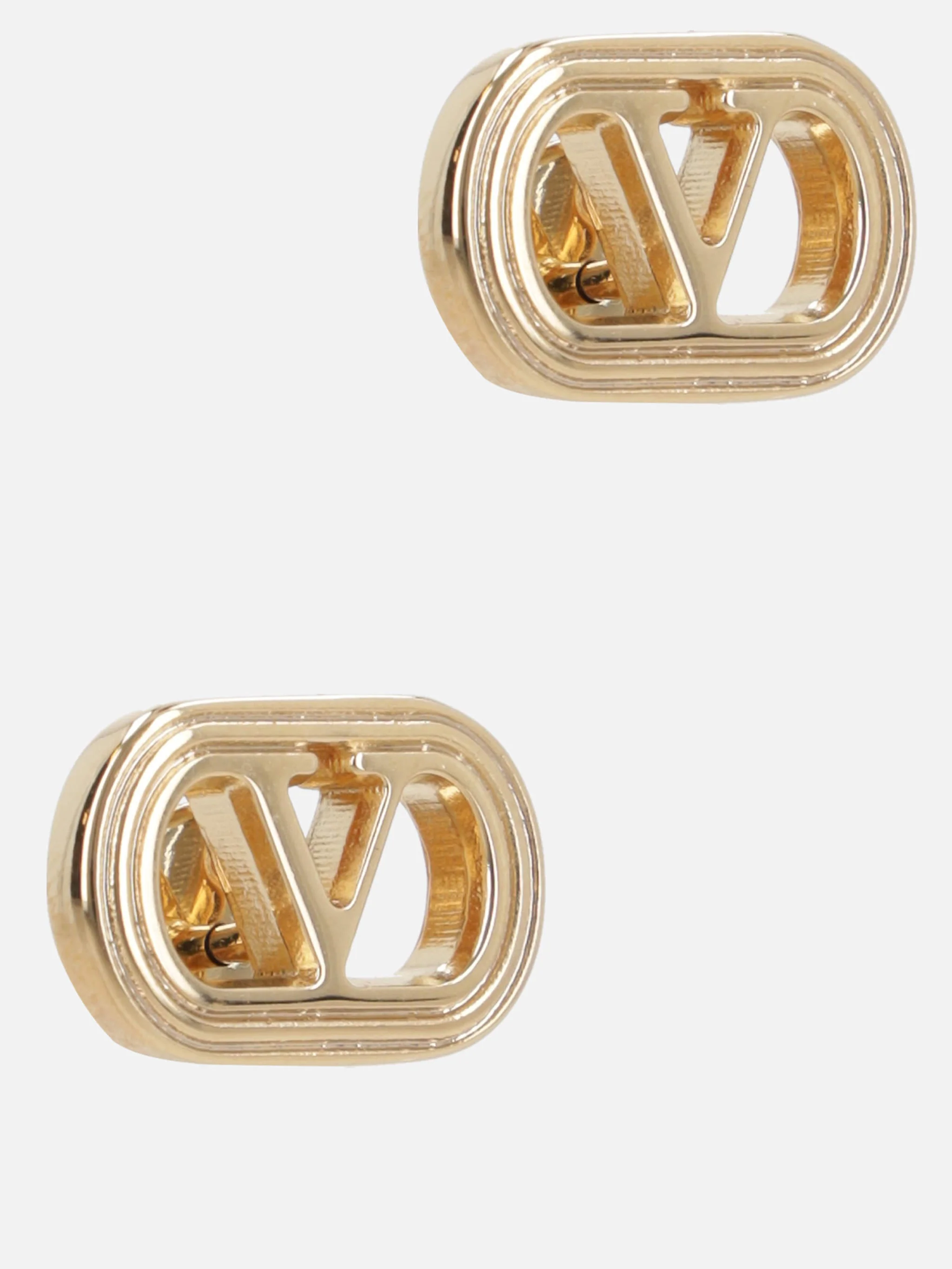 Valentino Garavani Mini Elegant Pin Closure Earrings - 1.5 x 1 cm - Image 3