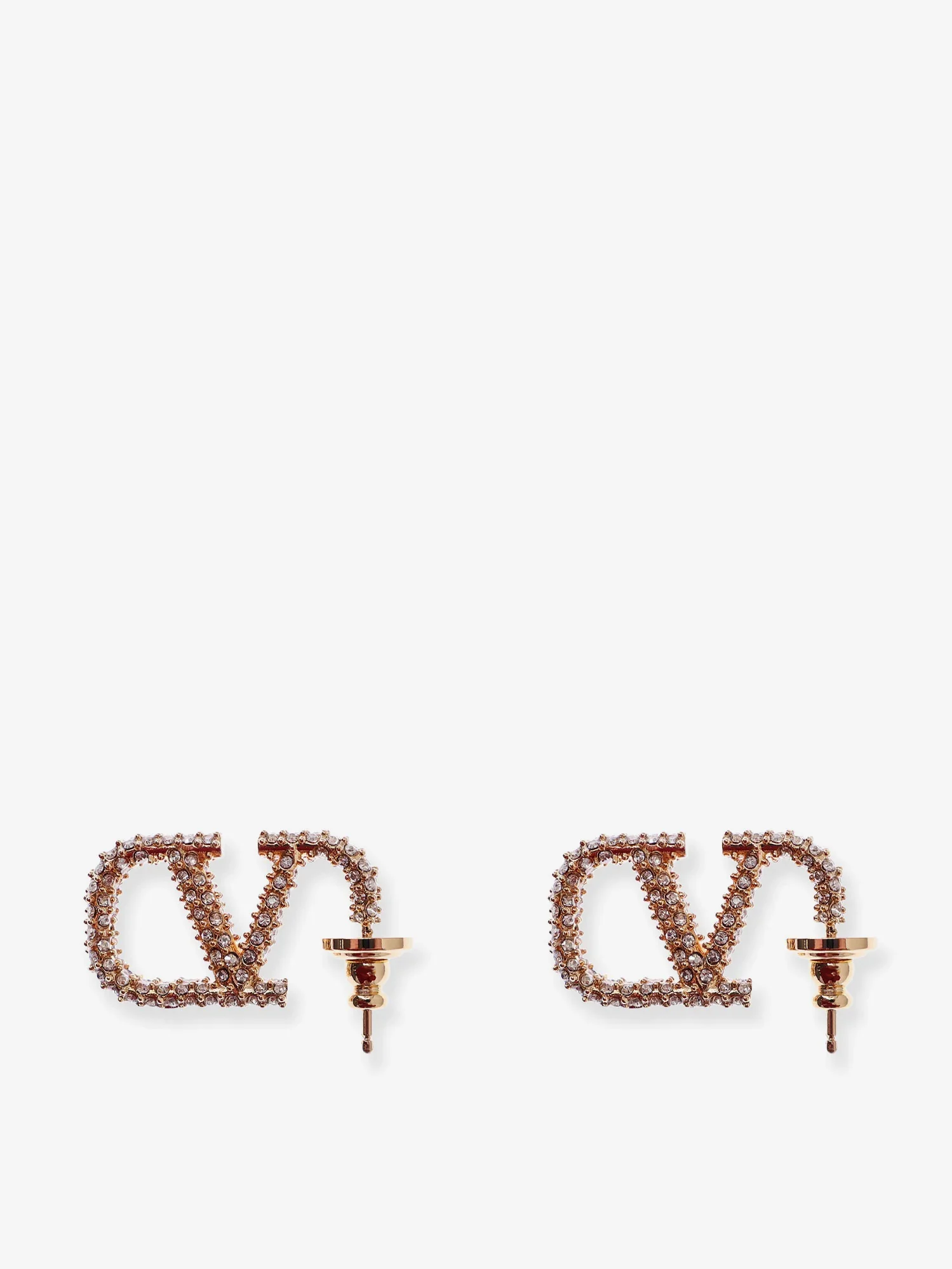 Valentino Garavani Mini Gold Finish Accessory with Butterfly Fastening