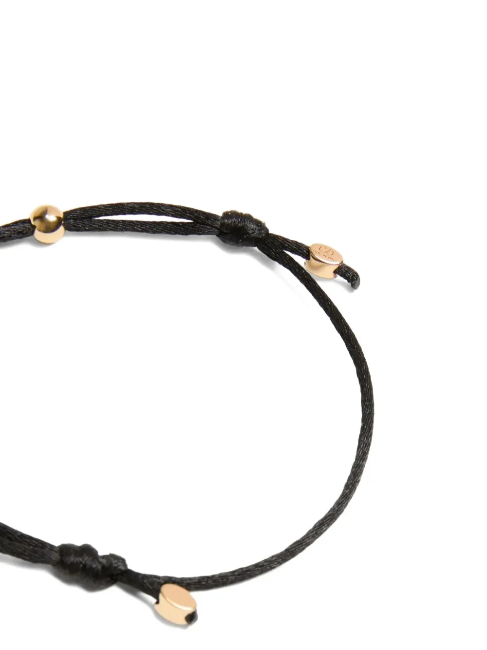 Valentino Garavani Mini VLogo Signature Bracelet with Adjustable Strap - 18 x 11 mm - Image 3