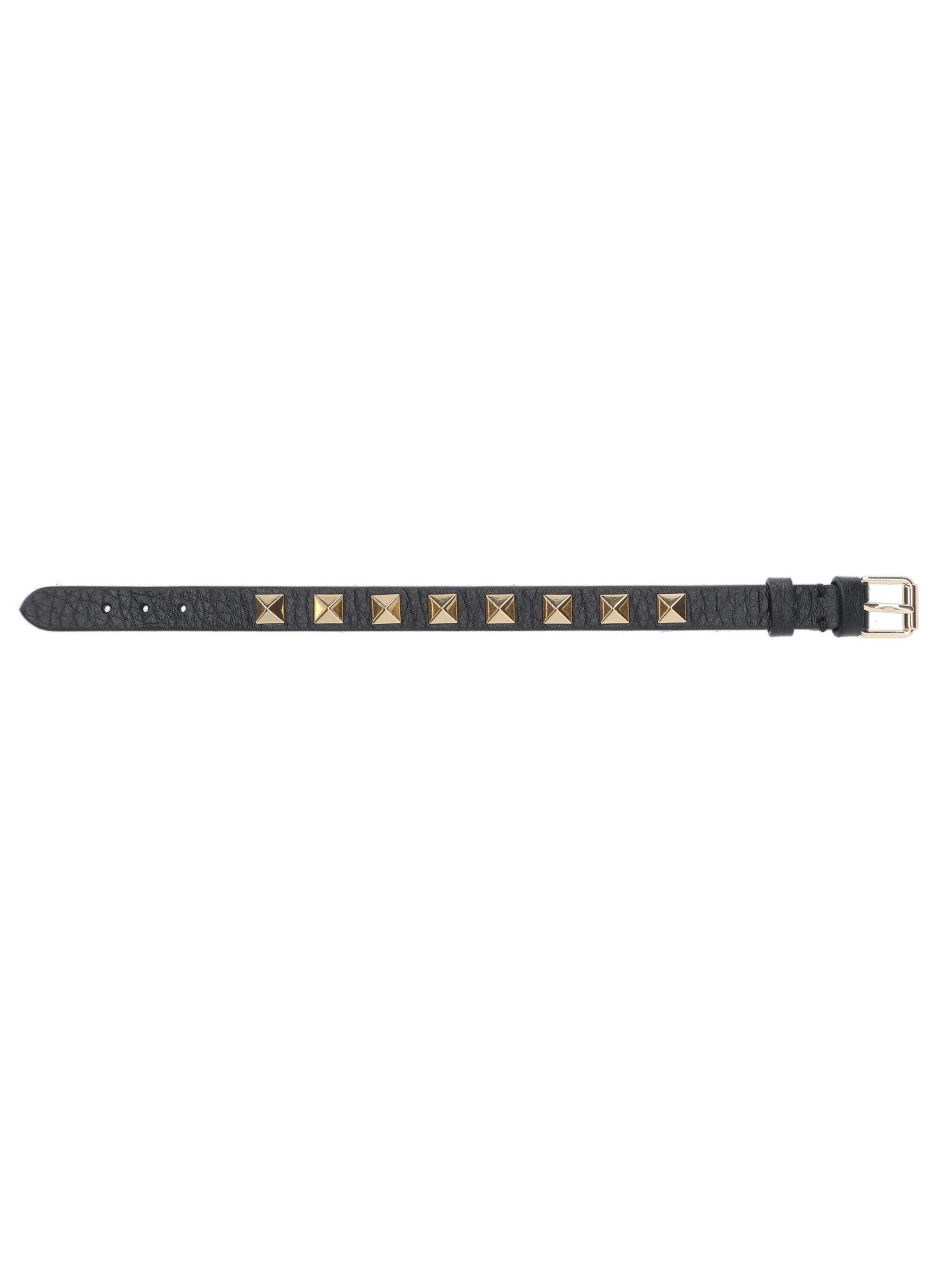 Valentino Garavani Platinum-Finish Studs Adjustable Strap - Image 3