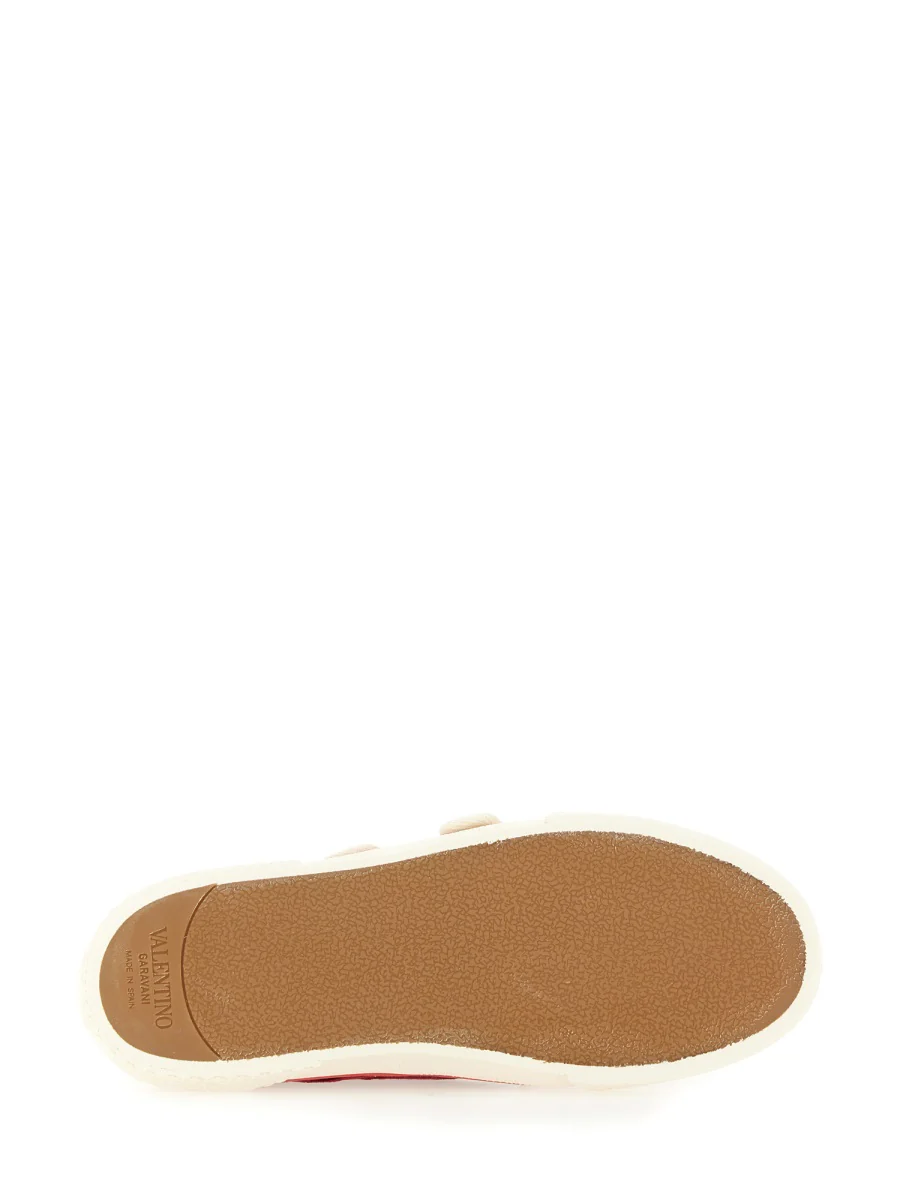VALENTINO GARAVANI PLEATED VELVET "DOLLYBOARD" BALLERINA SNEAKER - Image 5