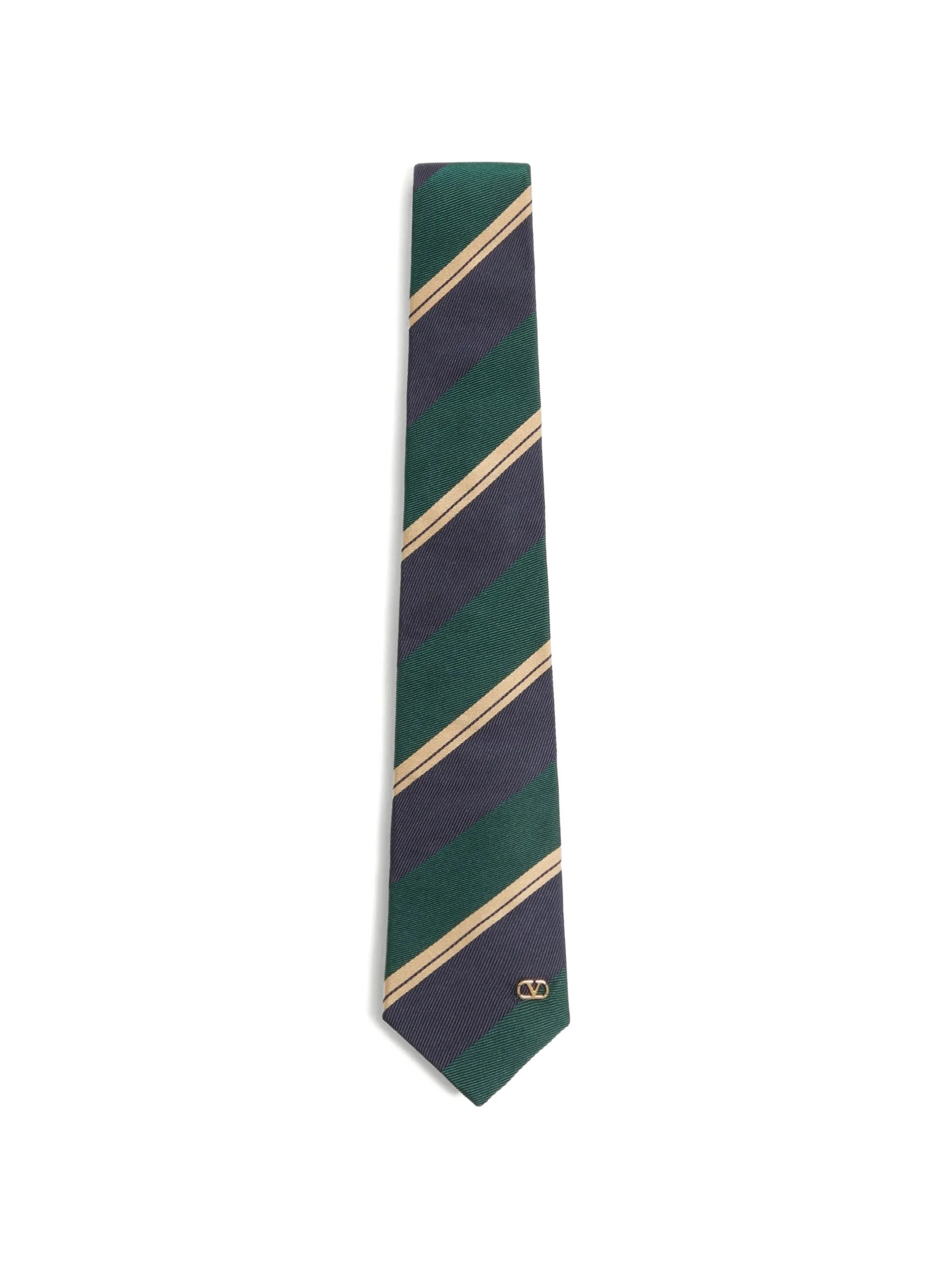 Valentino Garavani Regimental Jacquard Signature Tie - 6x145 cm