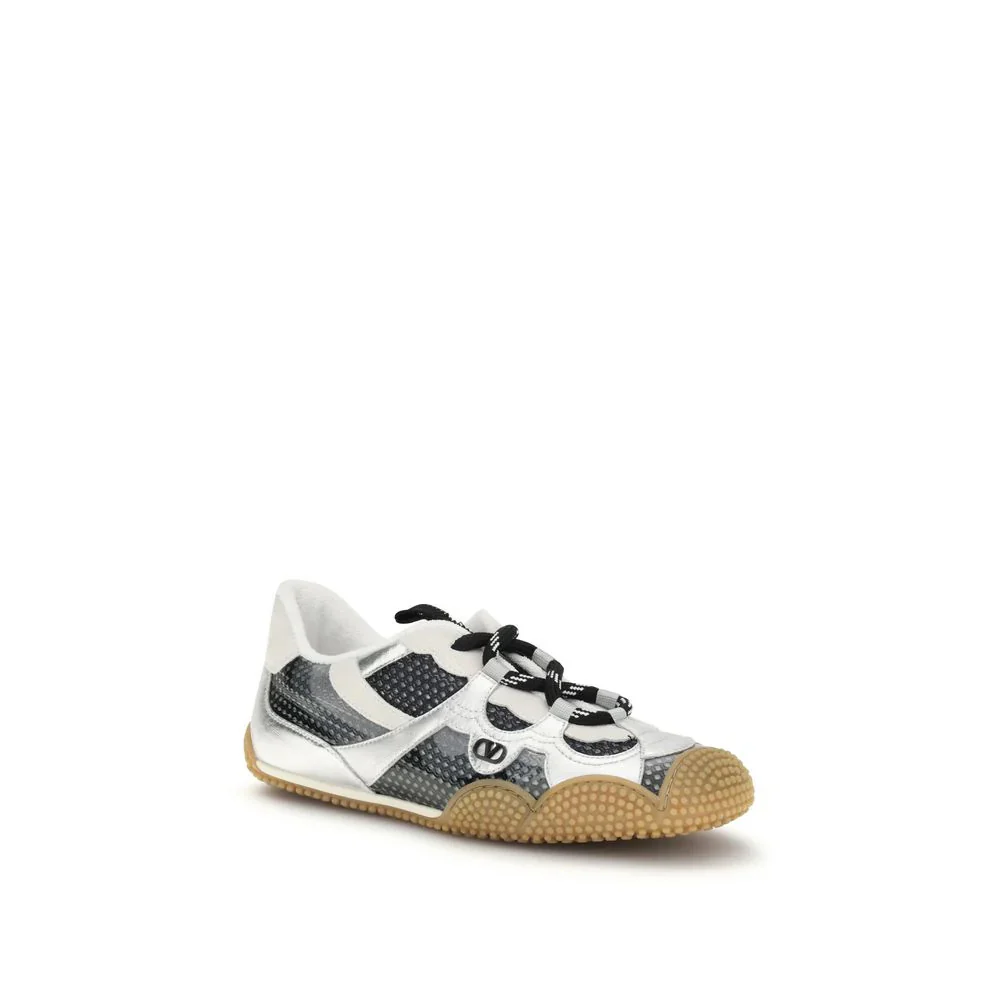 Valentino Garavani Signature Logo Rubber Sneakers with Custom Sole - Image 2