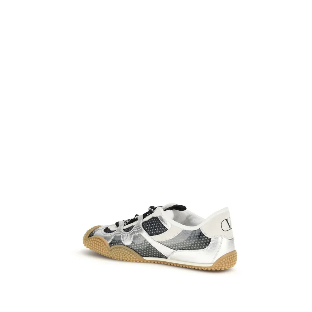 Valentino Garavani Signature Logo Rubber Sneakers with Custom Sole - Image 3