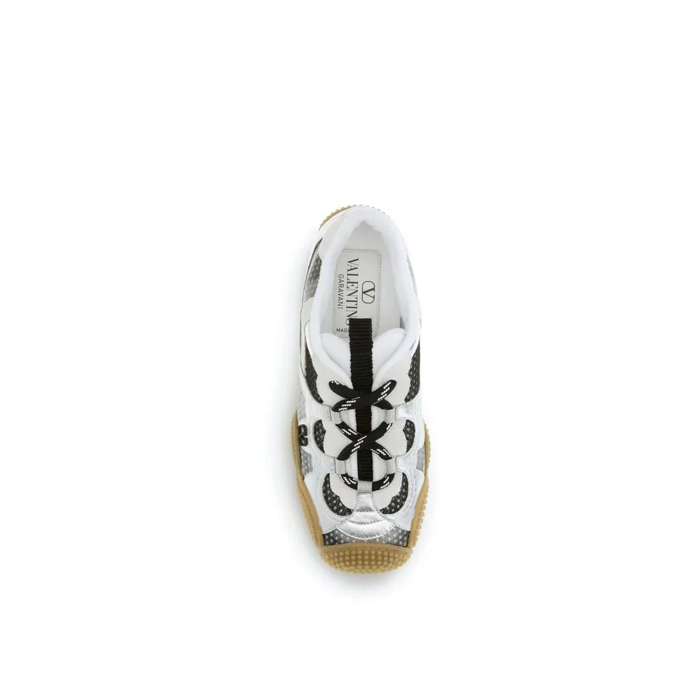 Valentino Garavani Signature Logo Rubber Sneakers with Custom Sole - Image 4