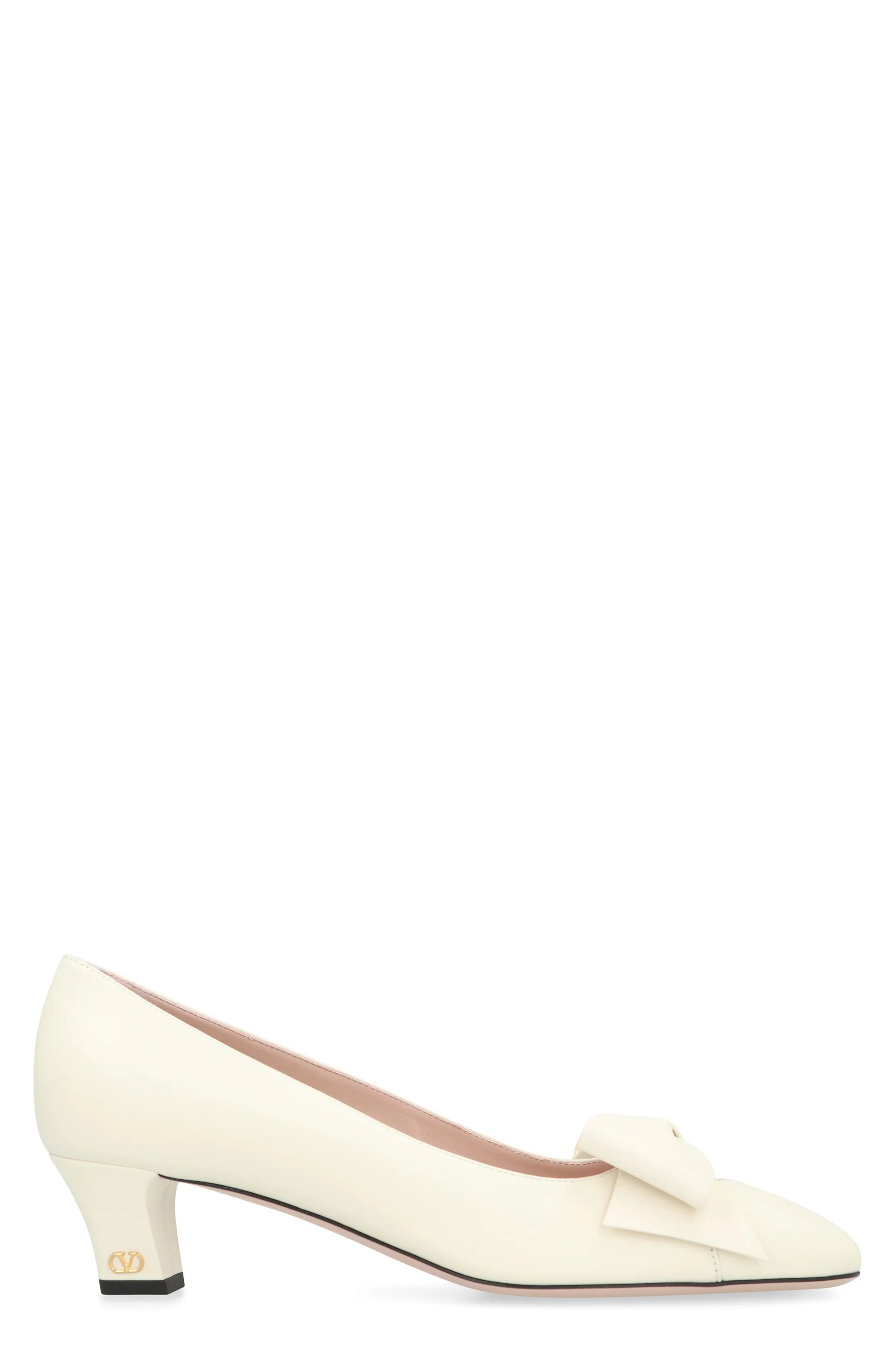 Valentino Garavani VALENTINO Bowow Pumps in Kidskin 45mm for Woman - Image 6