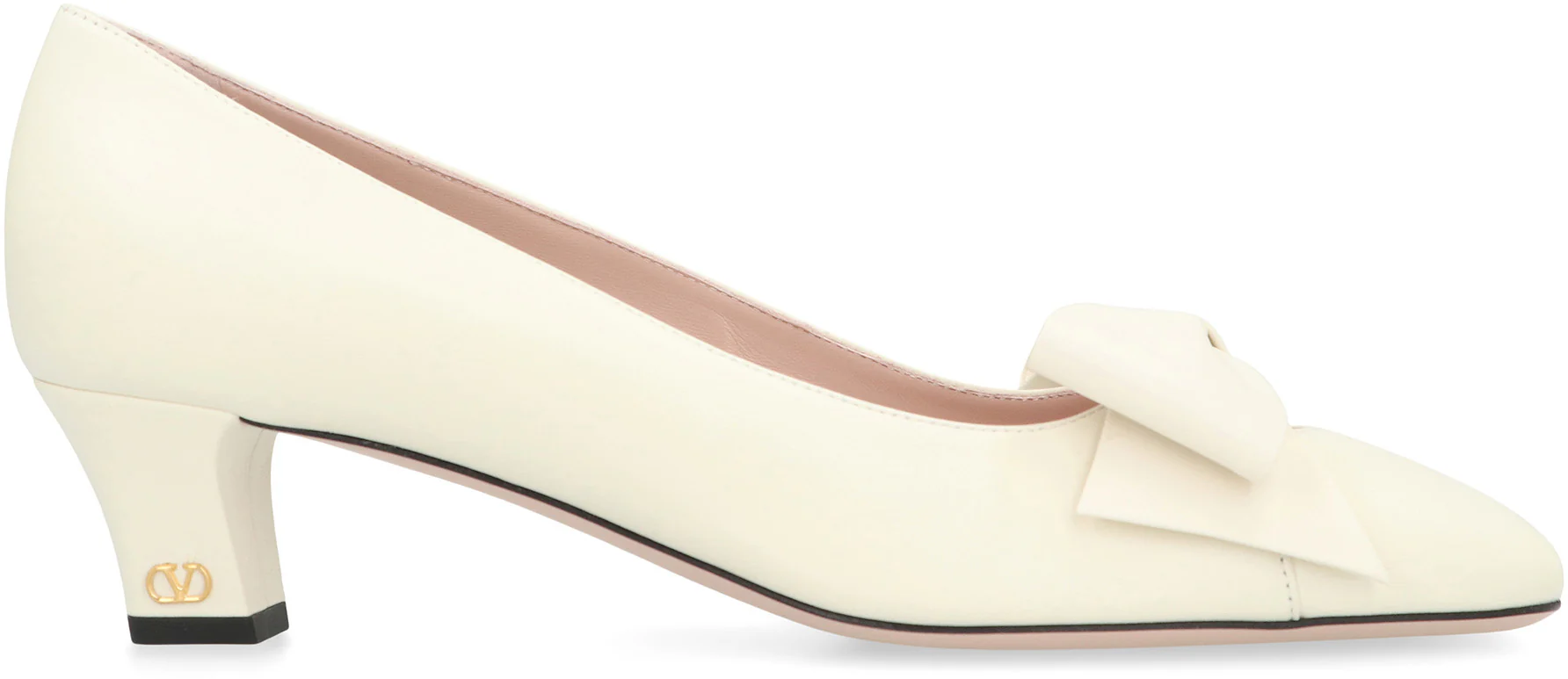 Valentino Garavani VALENTINO Bowow Pumps in Kidskin 45mm for Woman - Image 7