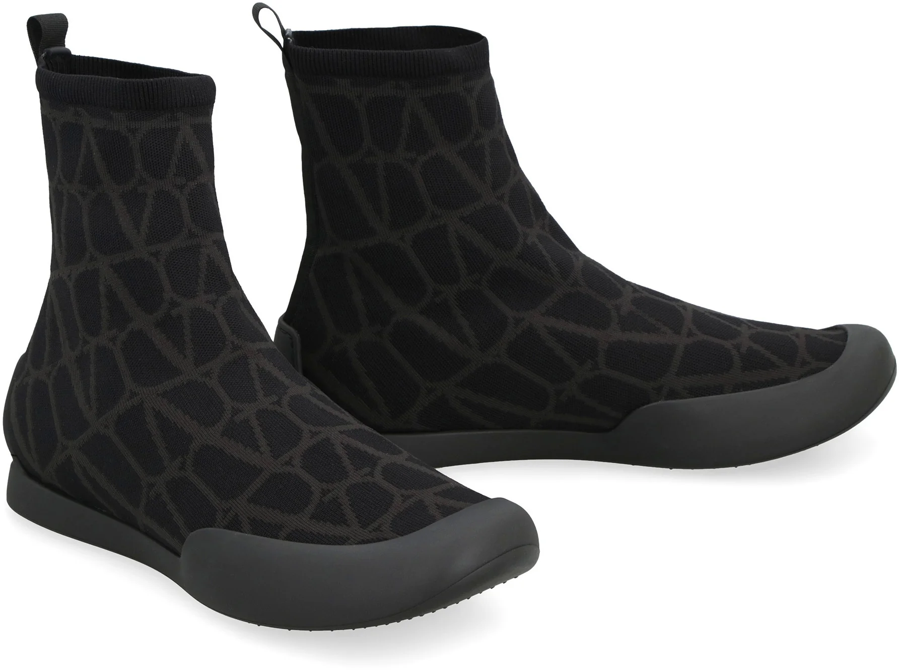 Valentino Garavani VALENTINO Cityshore High-top Fabric Sneakers - Image 3