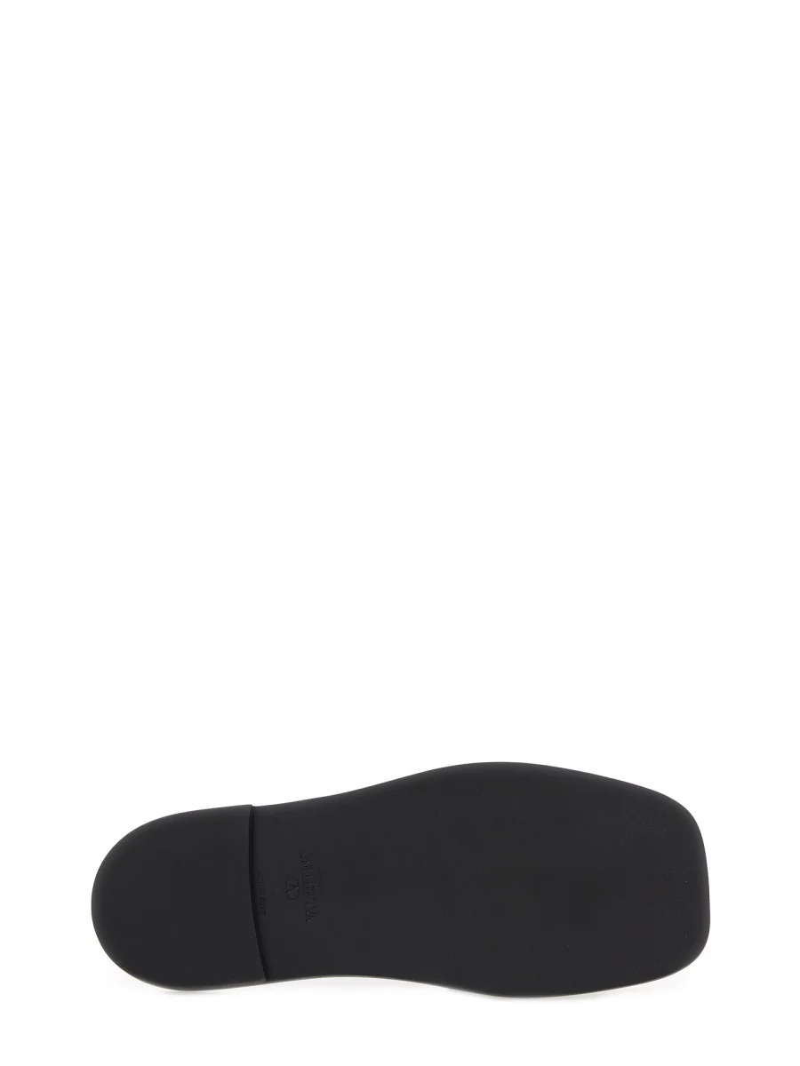 VALENTINO GARAVANI Viva Superstar Appliquéd Leather Slides - Image 5