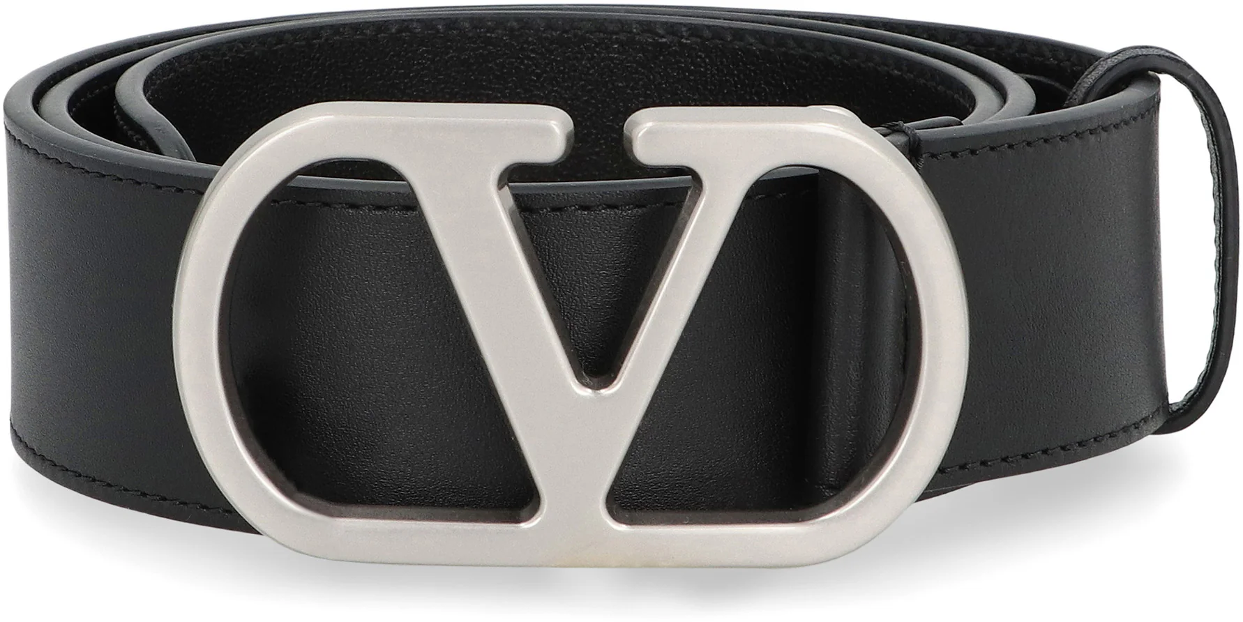 VALENTINO GARAVANI VLogo Signature Leather Belt - Image 2