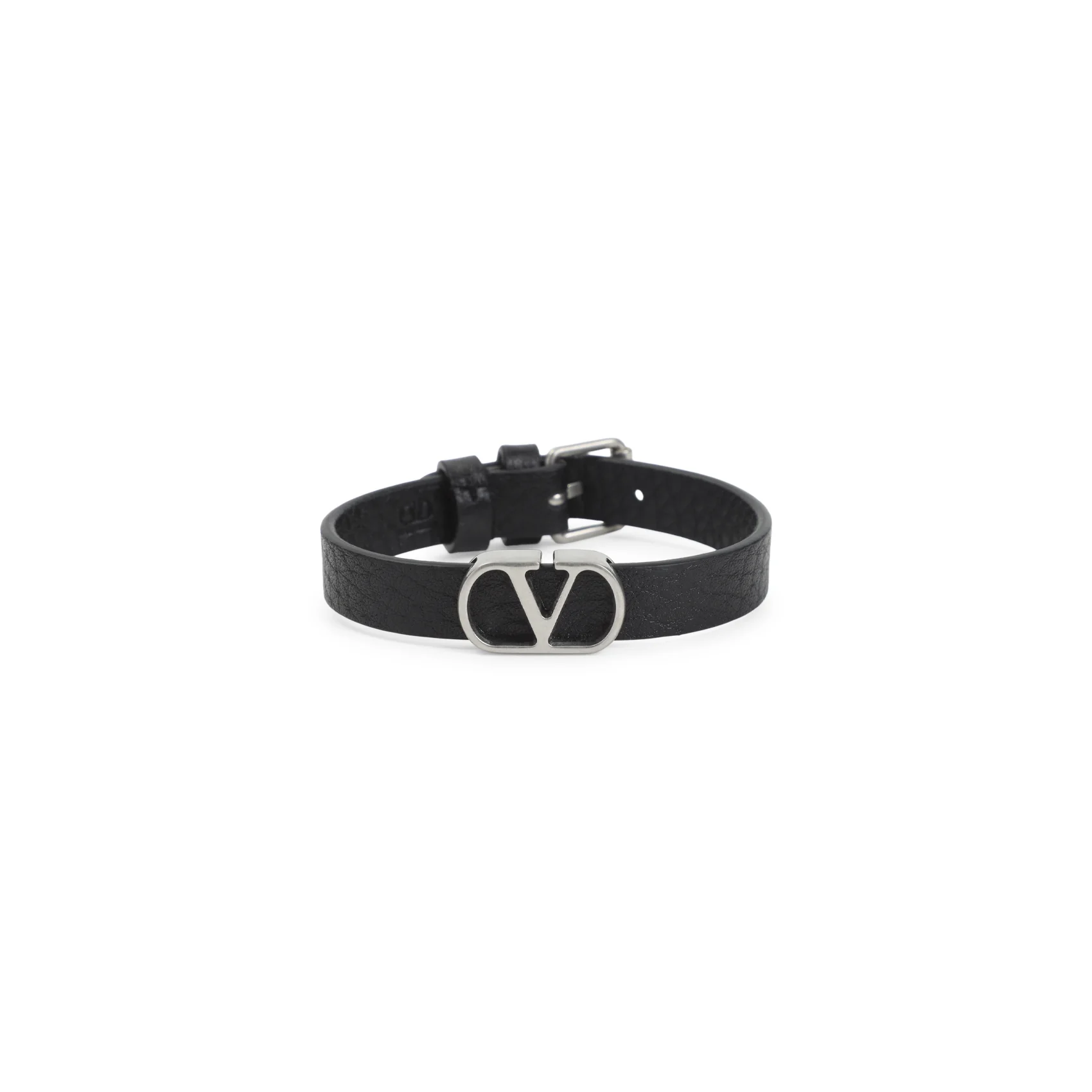 Valentino Garavani VLogo Signature Leather Bracelet - Image 2