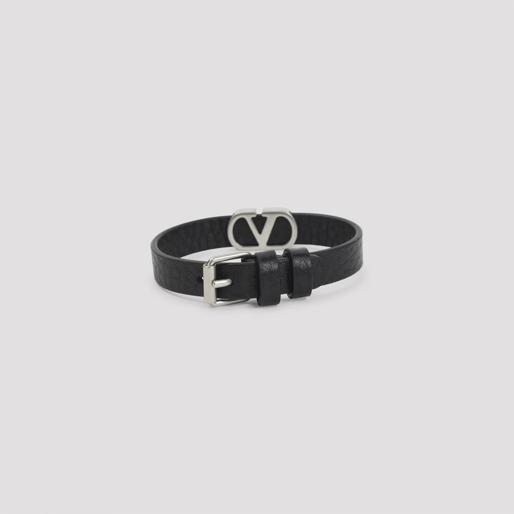 Valentino Garavani VLogo Signature Leather Bracelet - Image 4