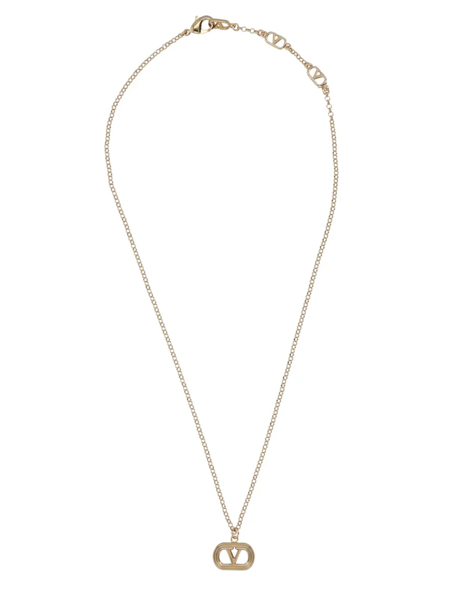 VALENTINO GARAVANI Vlogo Signature Metal Necklace - Image 2