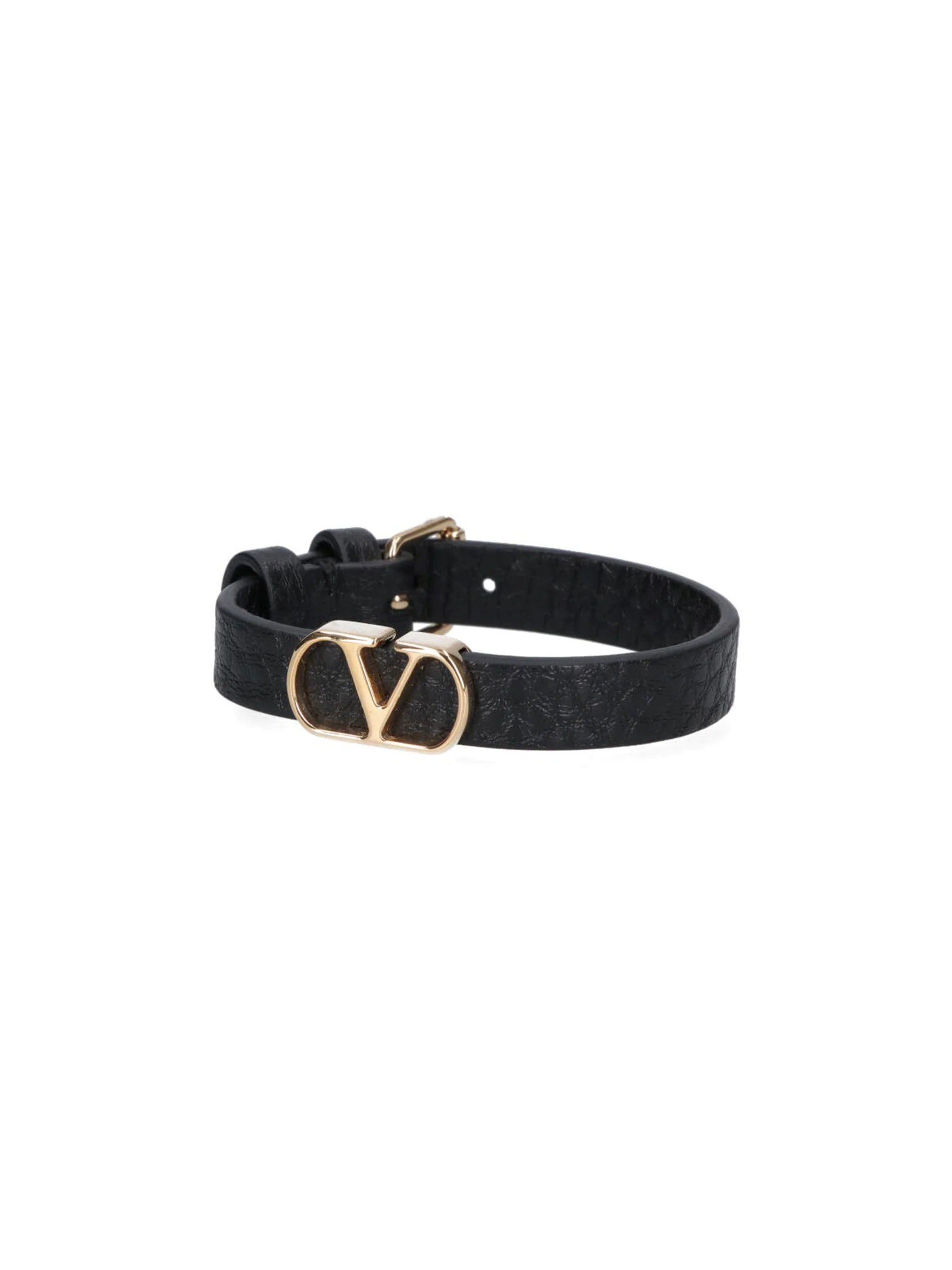 Valentino Garavani VLogo Signature Mini Accessory in Antique Brass Finish - Image 2