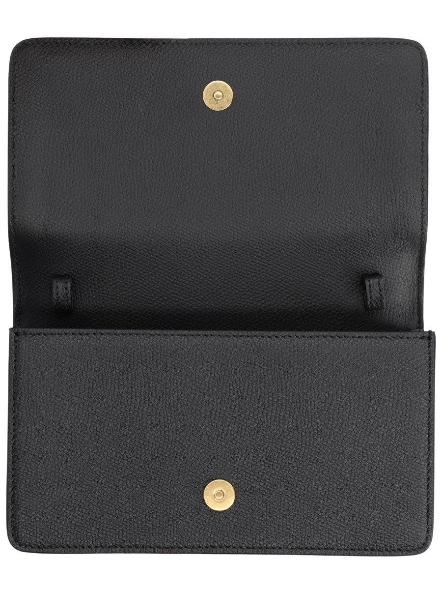 VALENTINO Leather VLogo Signature Clutch - Image 4