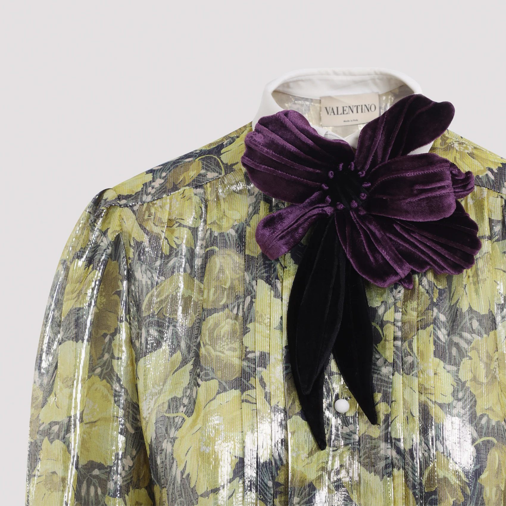Valentino Lurex Mini Shirt - Image 6