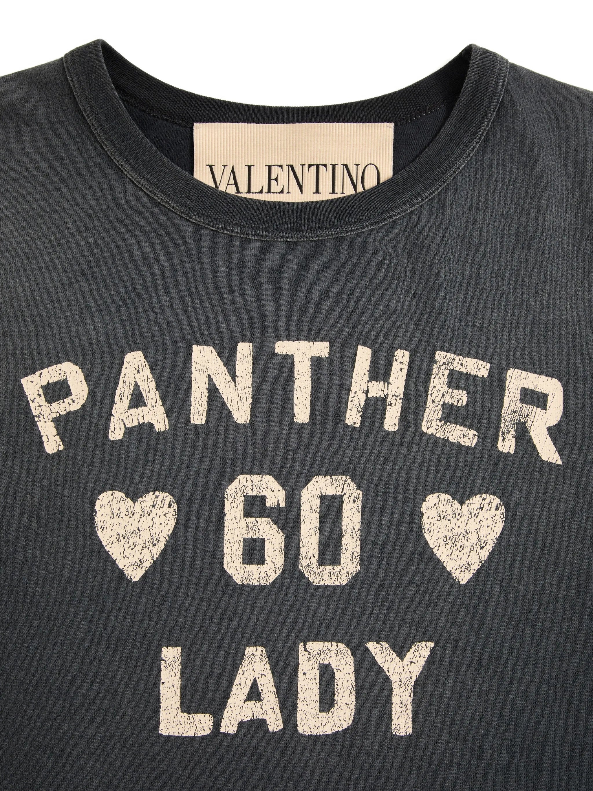 Valentino Panther Lady Crewneck T-Shirt - Size S - Image 2