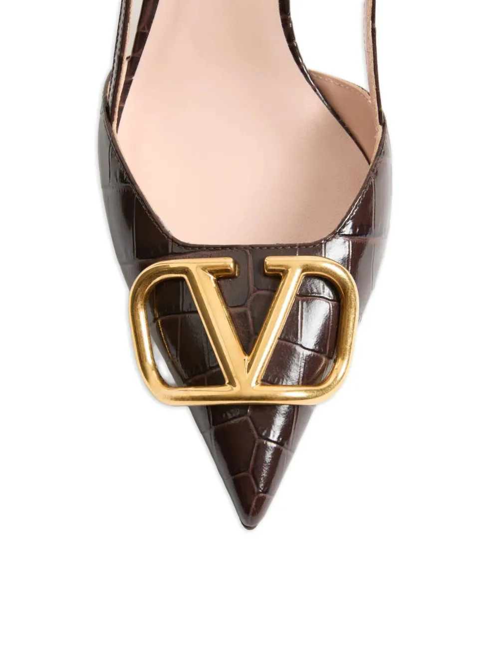Valentino Vlogo Sling Back Pumps T.80 - Image 5