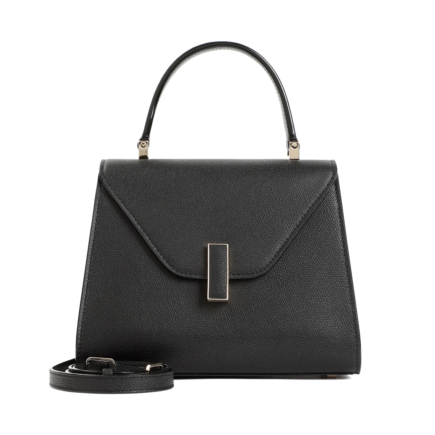 Valextra Elegant Mini Top Handle Handbag (W:22cm H:16cm D:12cm) - Image 2