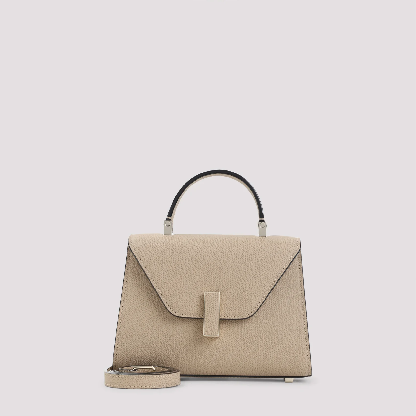 Valextra Mini Leather Handbag 19.5cm x 14cm x 9.5cm - Image 5