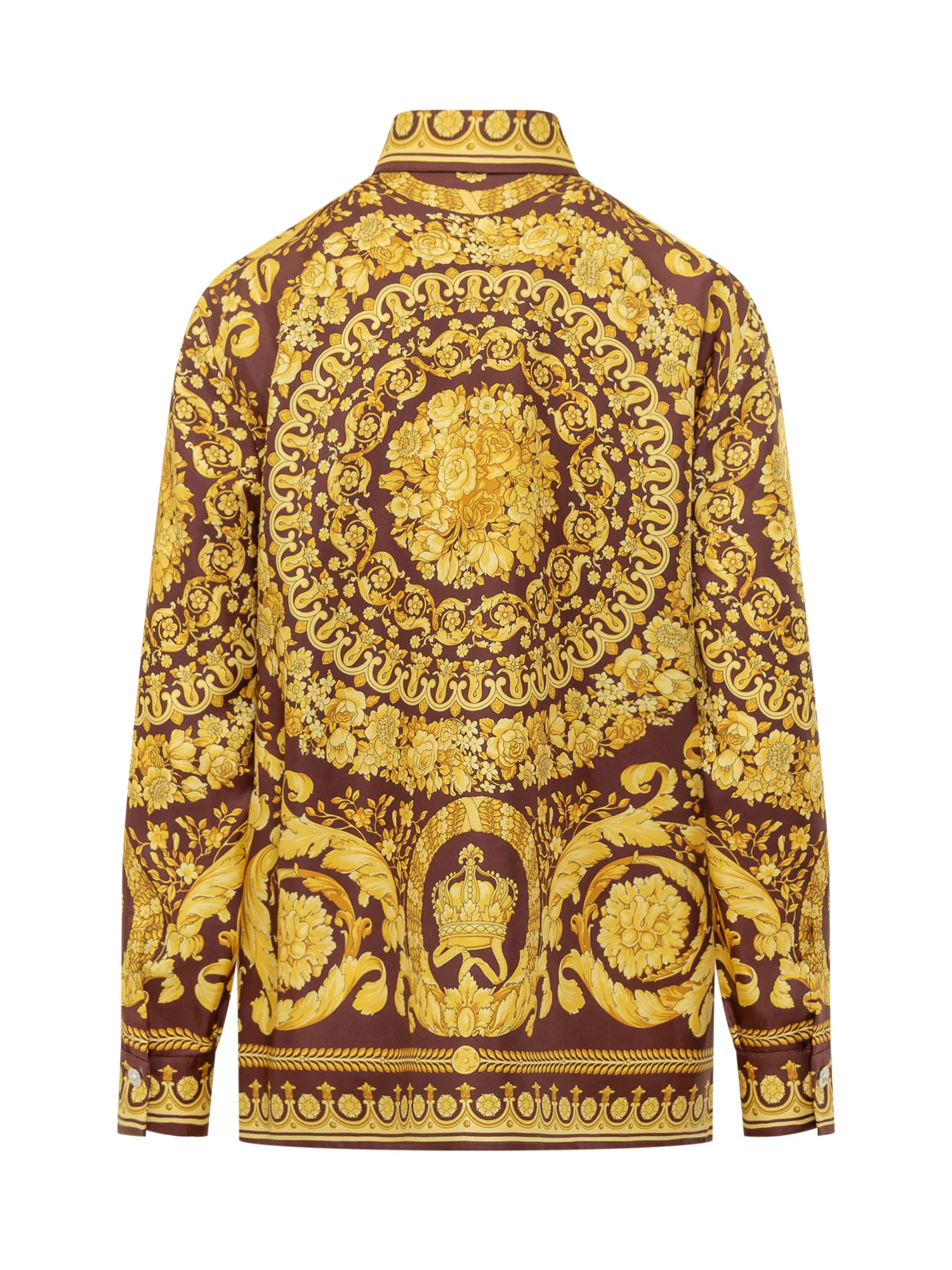Versace Baroque Silk Formal Shirt - Image 2