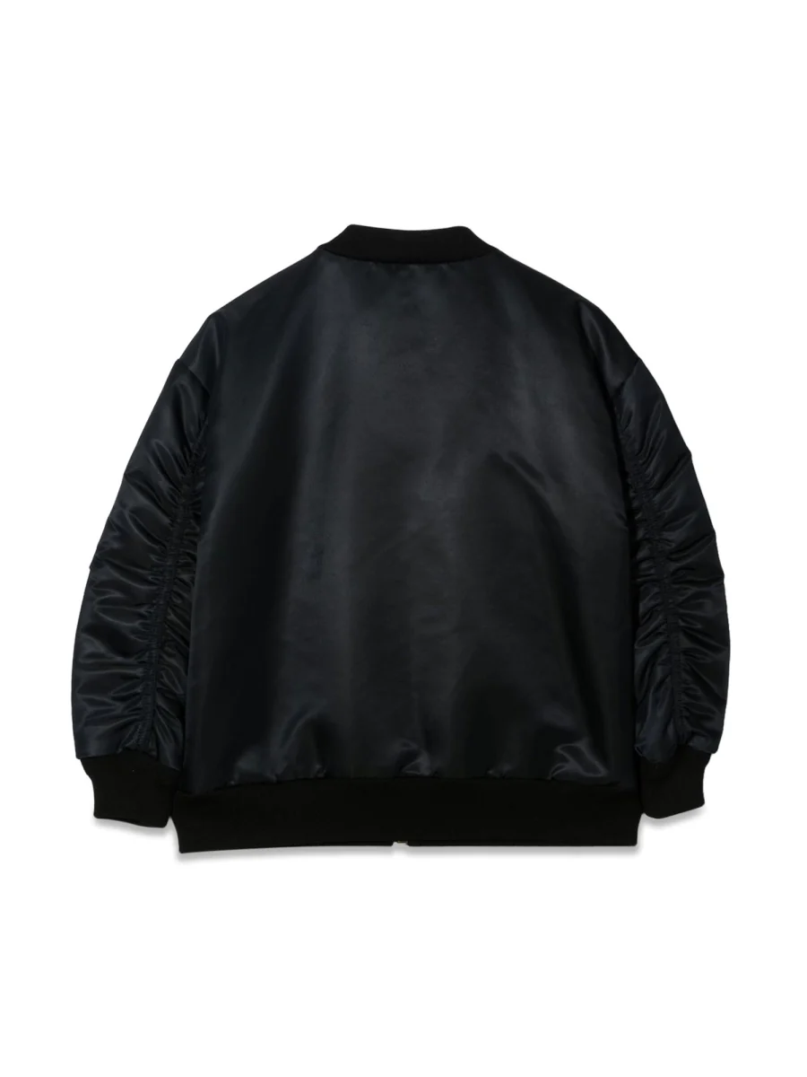 VERSACE Cropped Bomber Jacket - Image 2