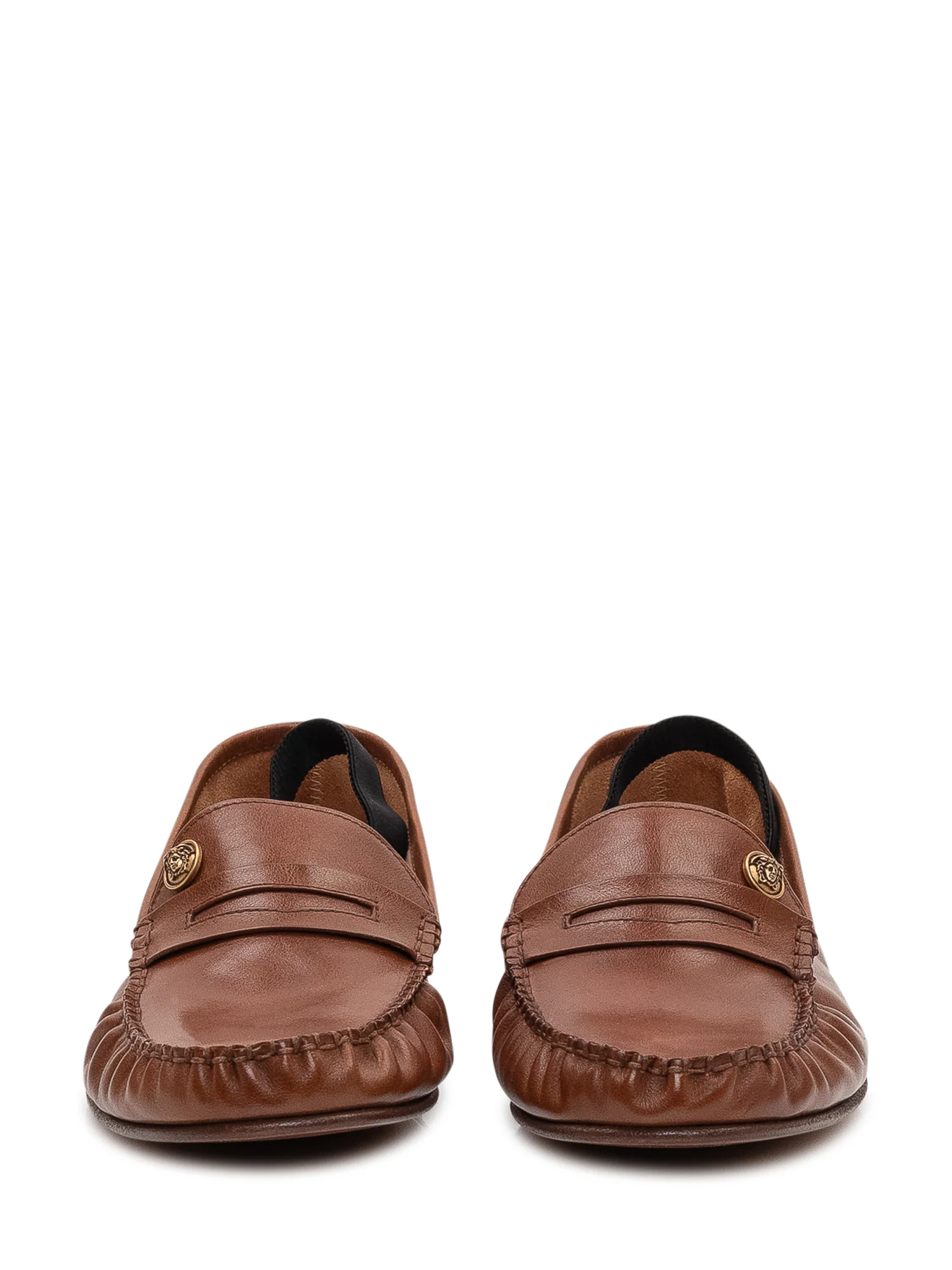 Versace Elegant Leather Loafers - Image 2