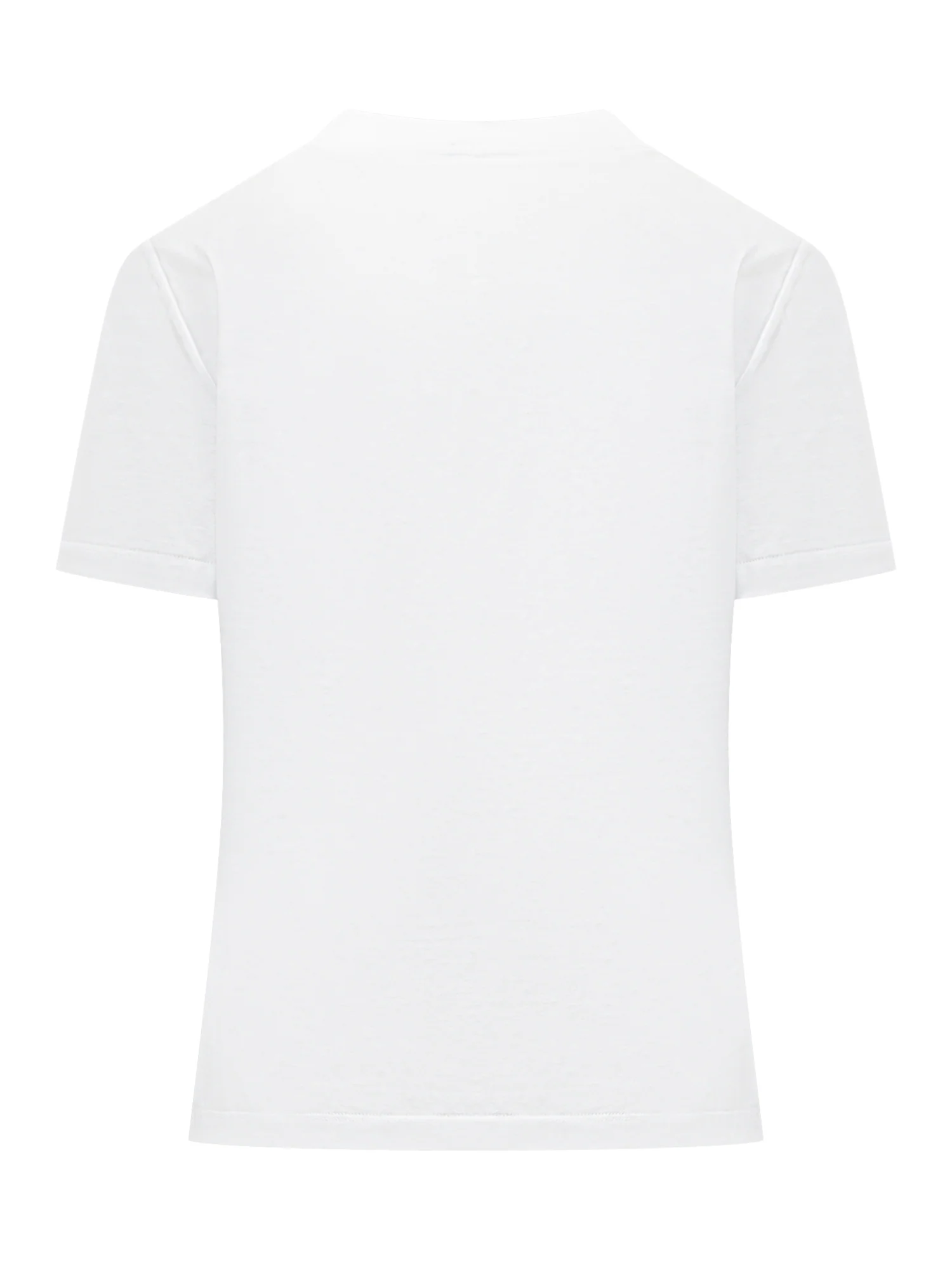 Versace Elevated Jersey T-Shirt with Decorative Accents - Image 2