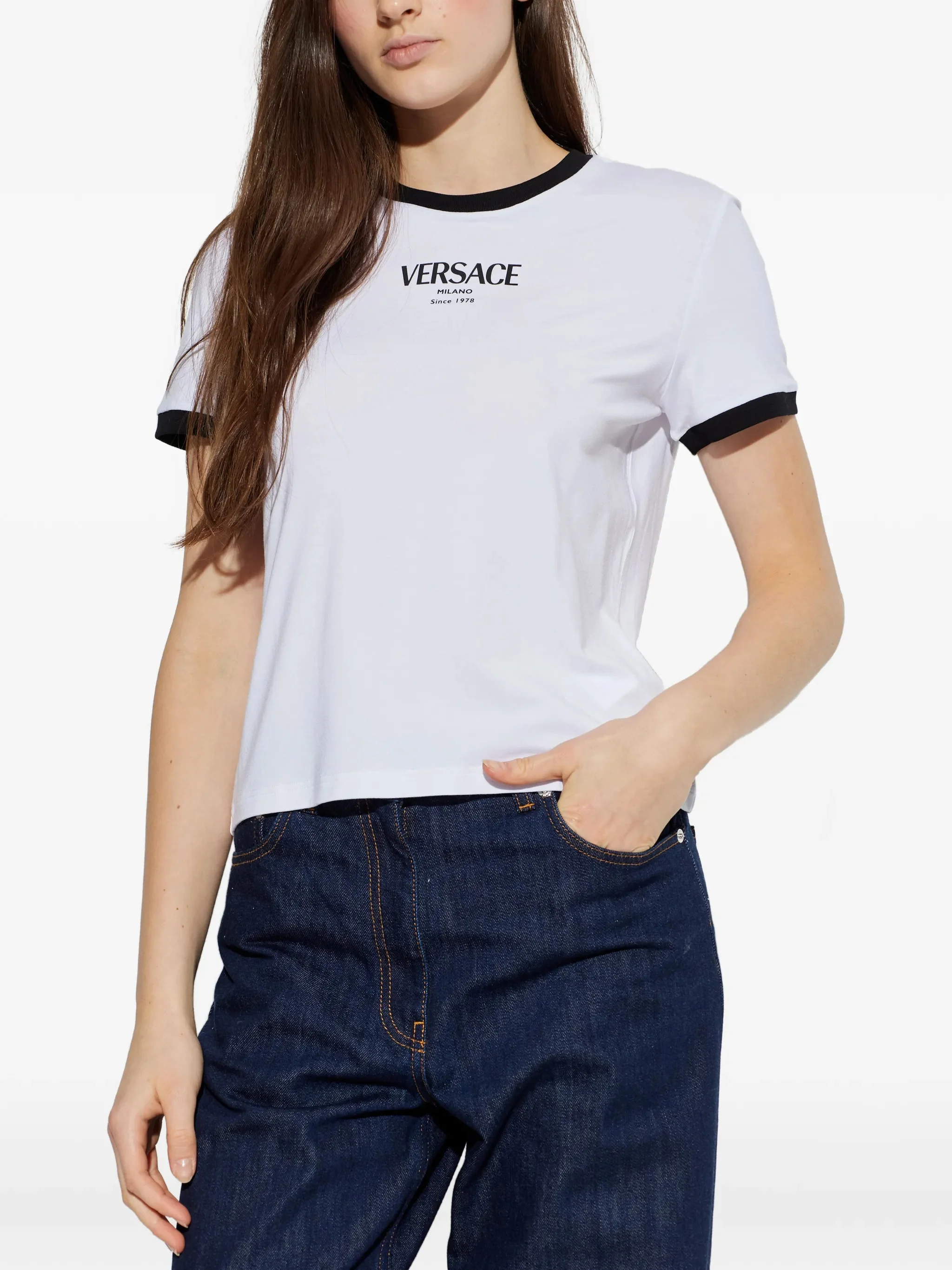 Versace Elevated Women's Fashion T-Shirt - Image 6