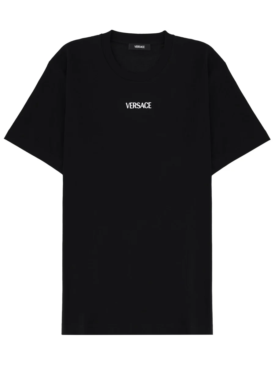 Versace Embroidered-logo T-shirt