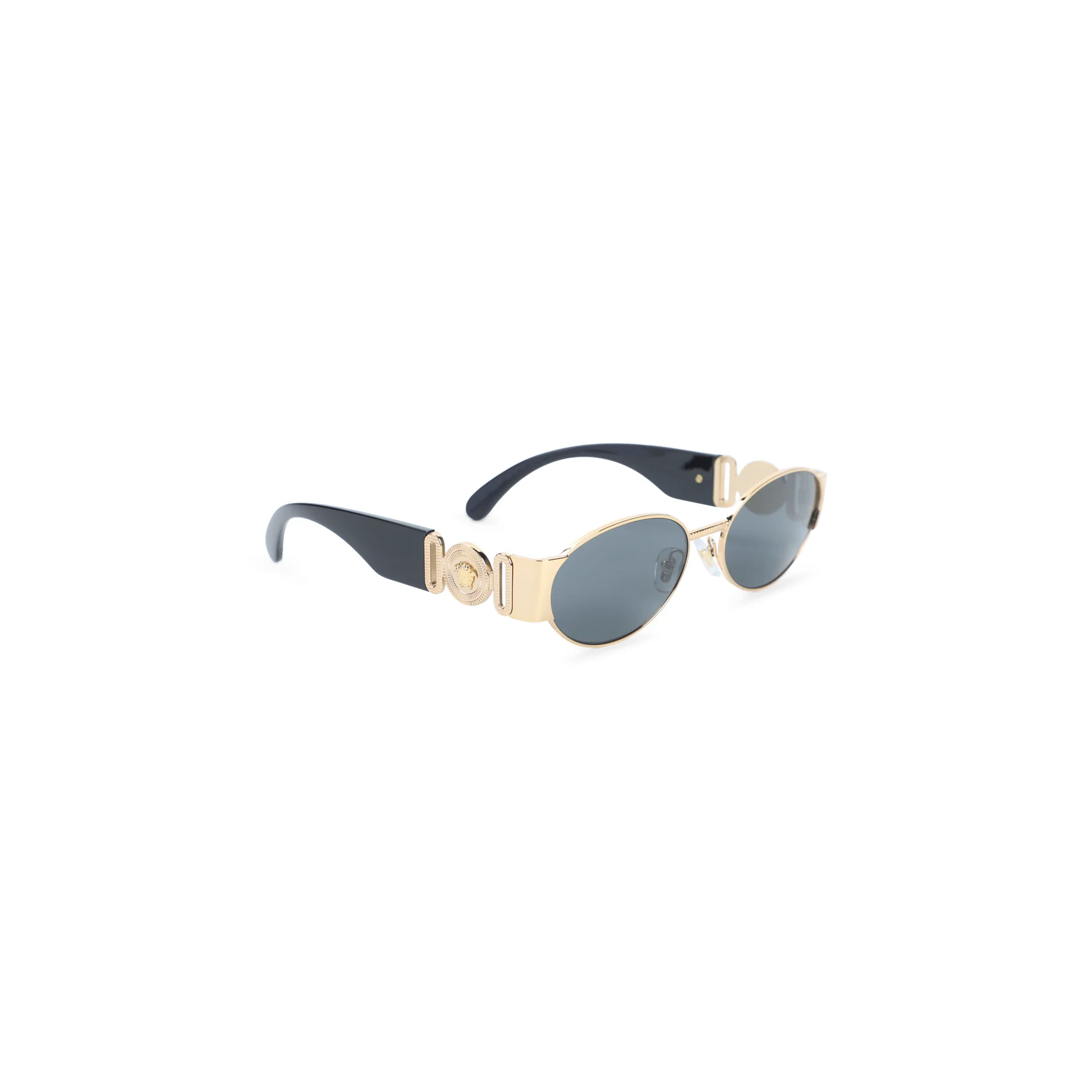 Versace Eyewear Chic Unisex Eyewear Sunglasses - Metallic Finish - Image 2