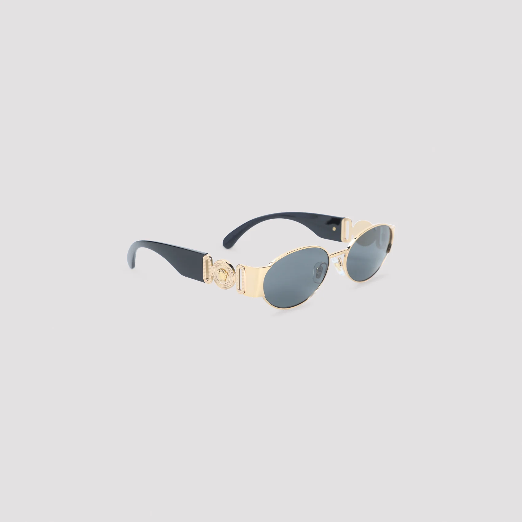 Versace Eyewear Chic Unisex Eyewear Sunglasses - Metallic Finish - Image 3