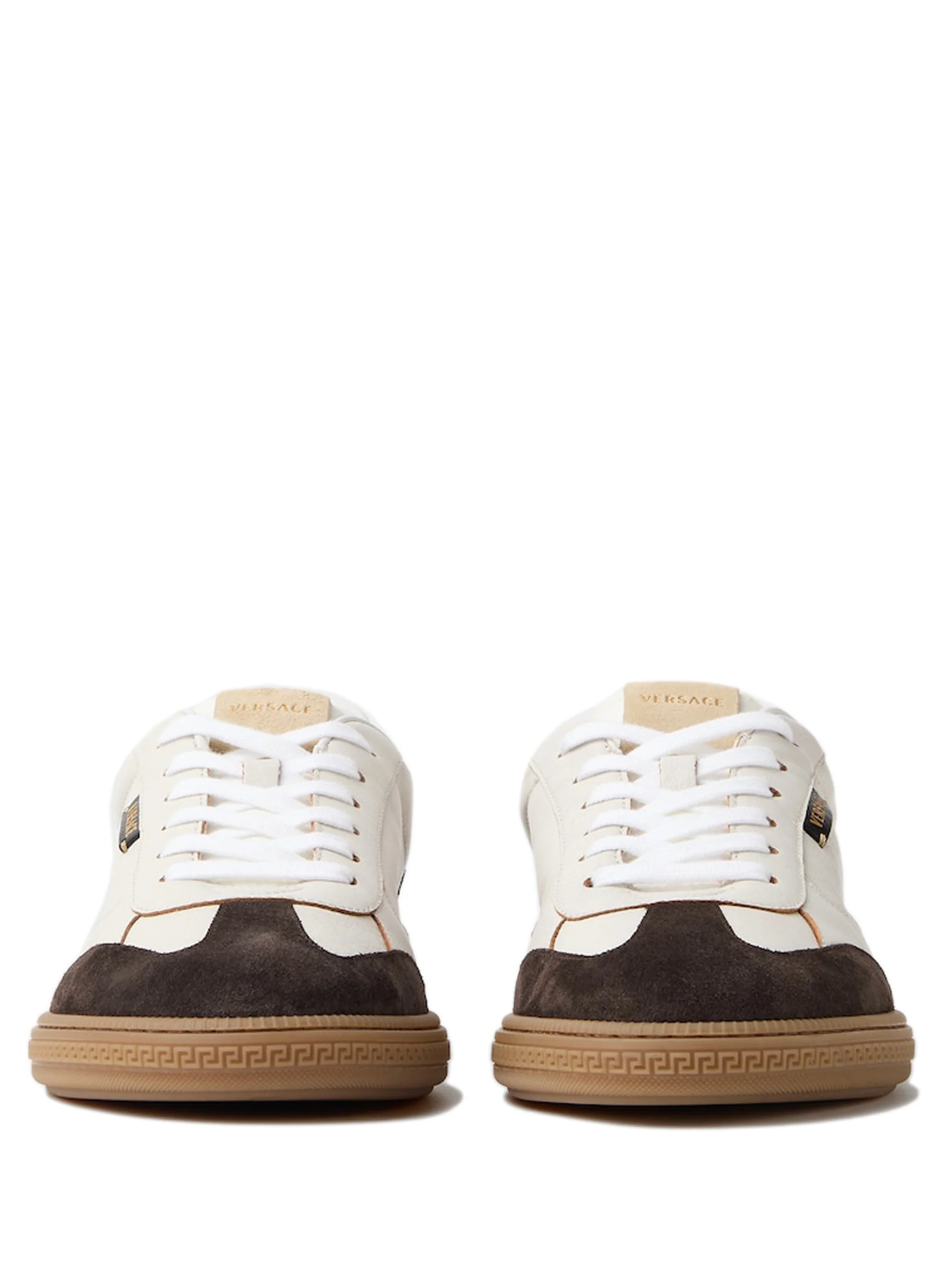 Versace Greek Motif Low Top Sneakers for Men - Image 3