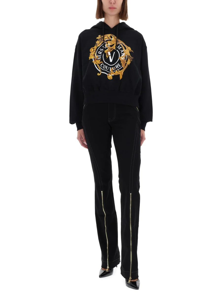Versace Jeans Couture Chic Women's Sweatshirt for FW25 Season - Image 6