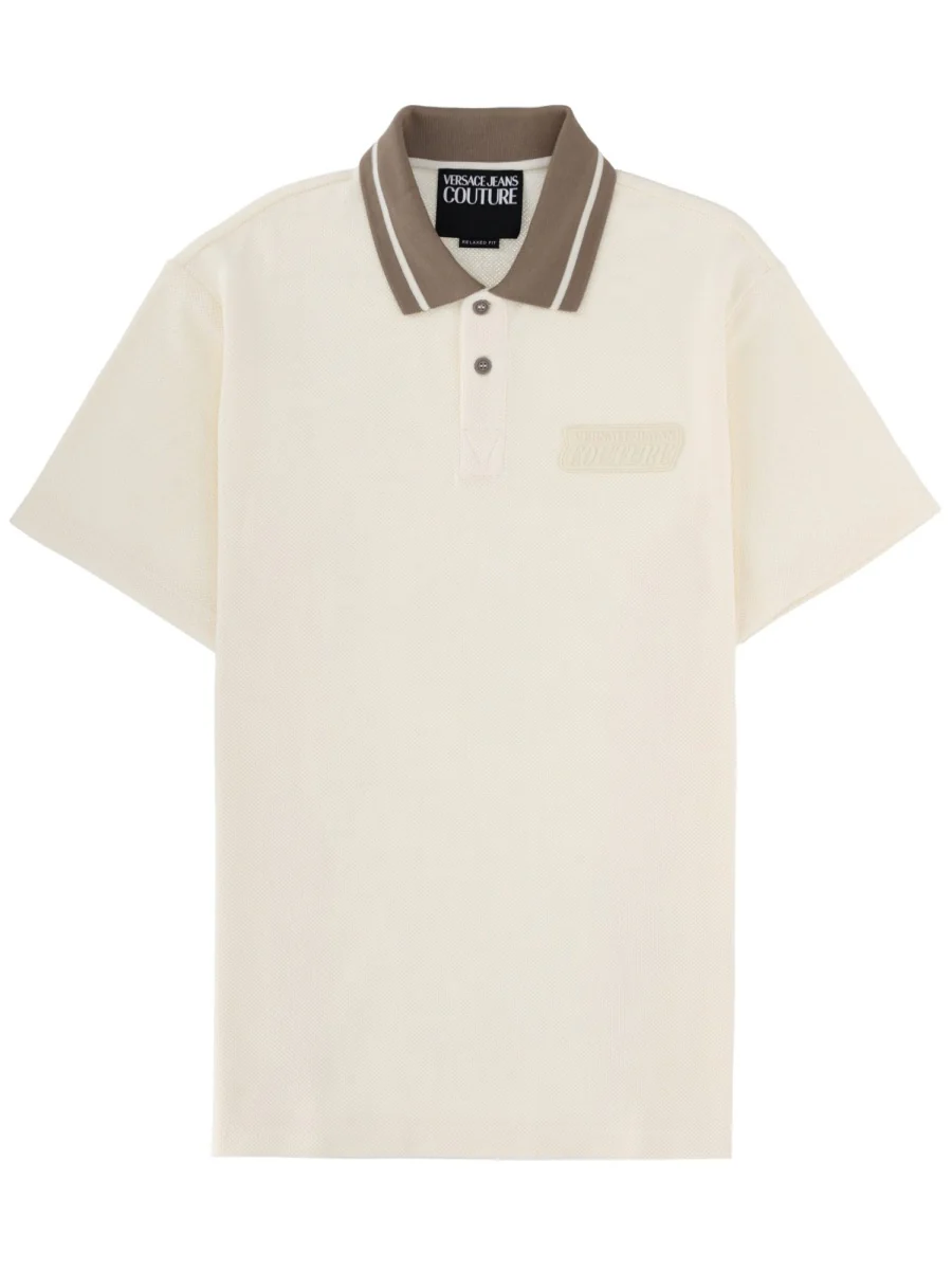 Versace Jeans Couture Classic Polo with PaintTCH Logo