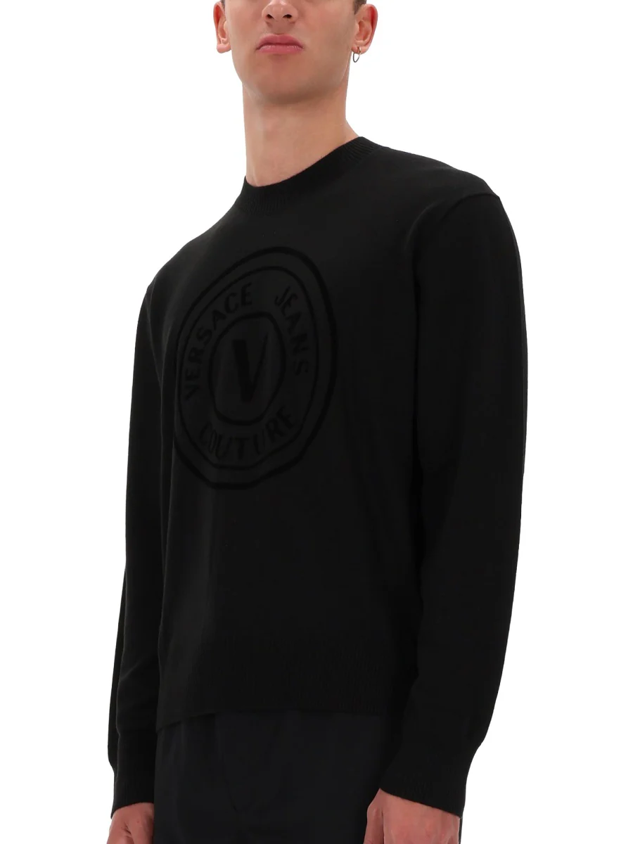 Versace Jeans Couture Graphic-print Sweater - Image 3