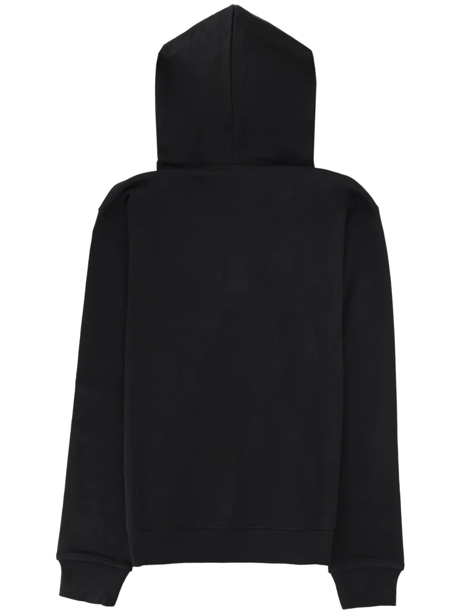Versace Jeans Couture Logo-Embellished Sweatshirt with Hood for Men - Image 2