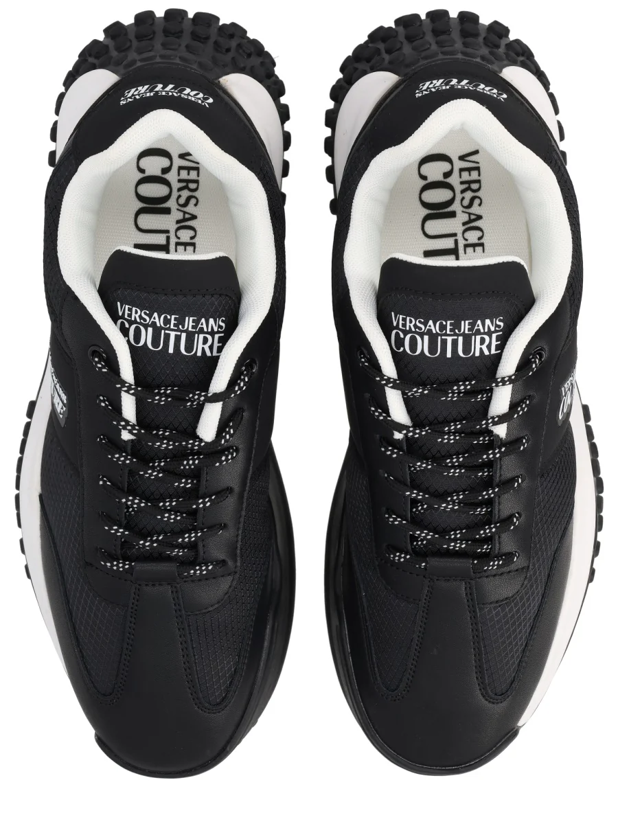 VERSACE JEANS COUTURE Logo-print Sneakers - Image 5