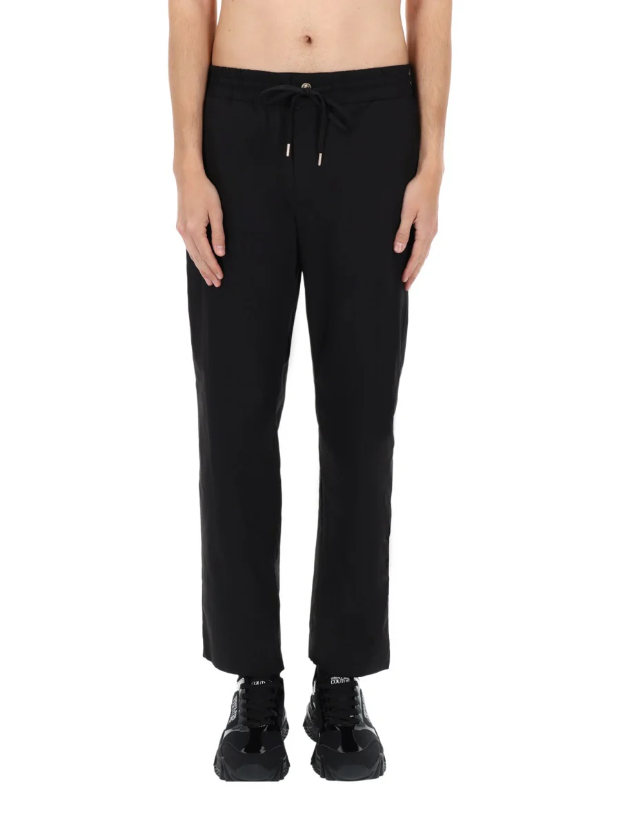 Versace Jeans Couture Men's Relaxed Fit Joggers with Drawstring (Size 48 IT) - Image 6