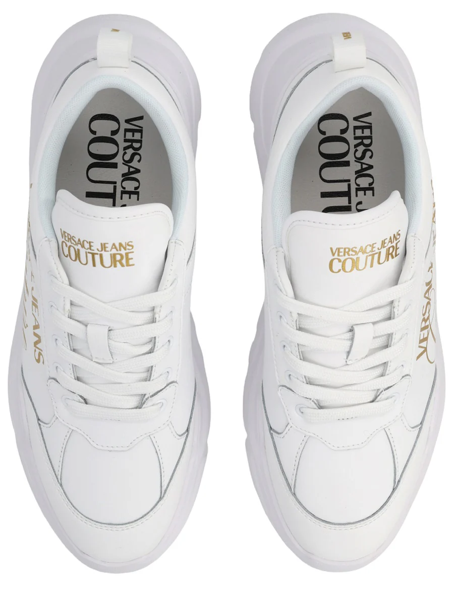 VERSACE JEANS COUTURE SNEAKER in PELLE CON LOGO - Image 5