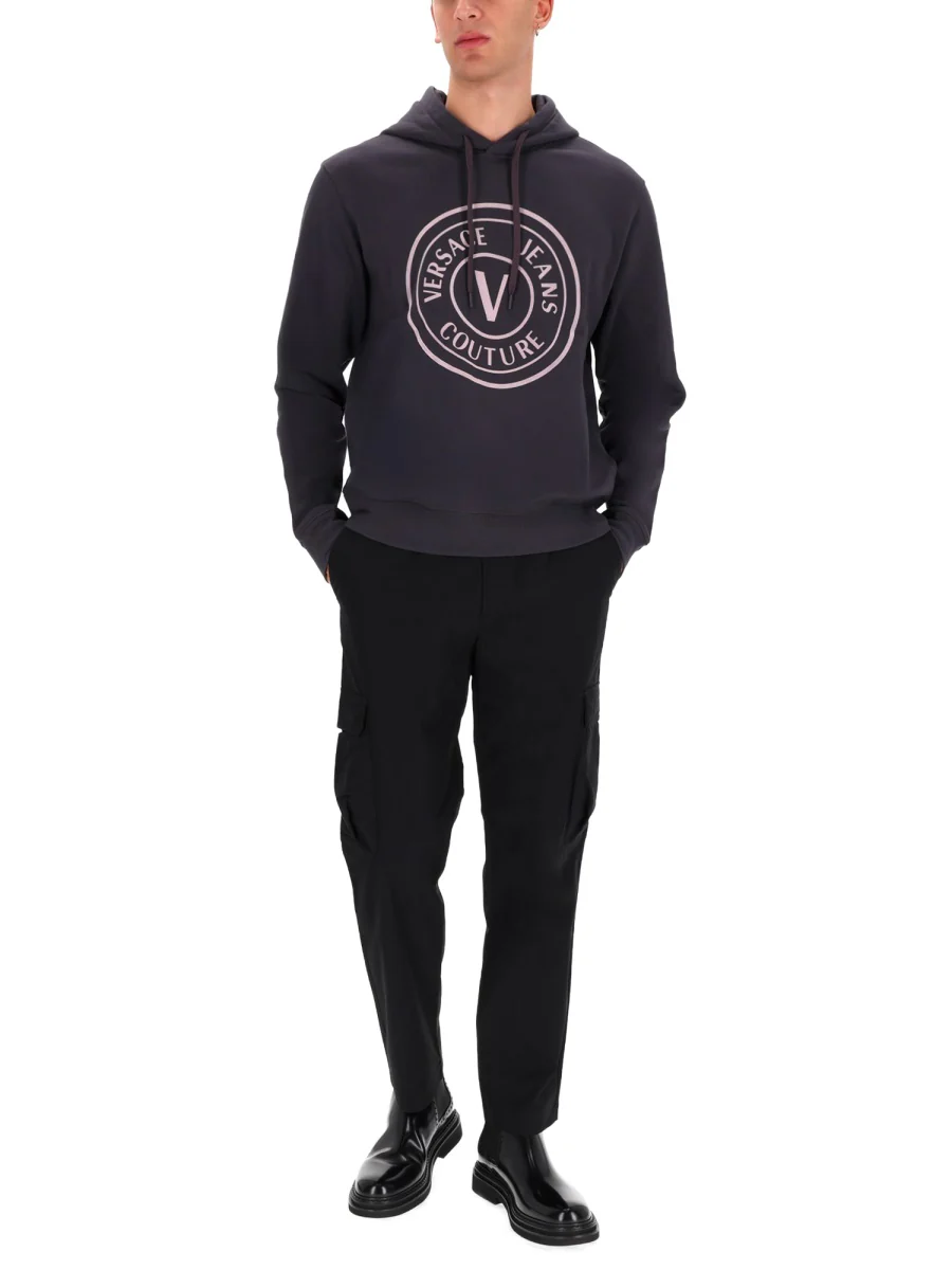 Versace Jeans Couture Stylish Sweatshirt for Men - FW25 Collection - Image 2